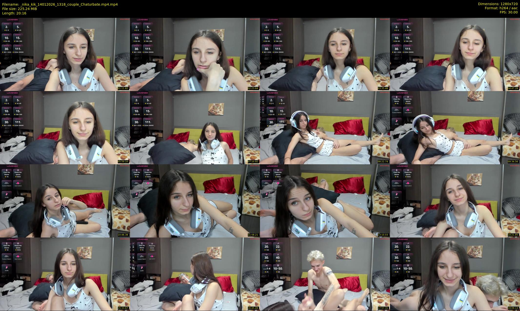 _nika_kik — 21 minute Chaturbate female cam show recording, 720p, Jan 14, 2026