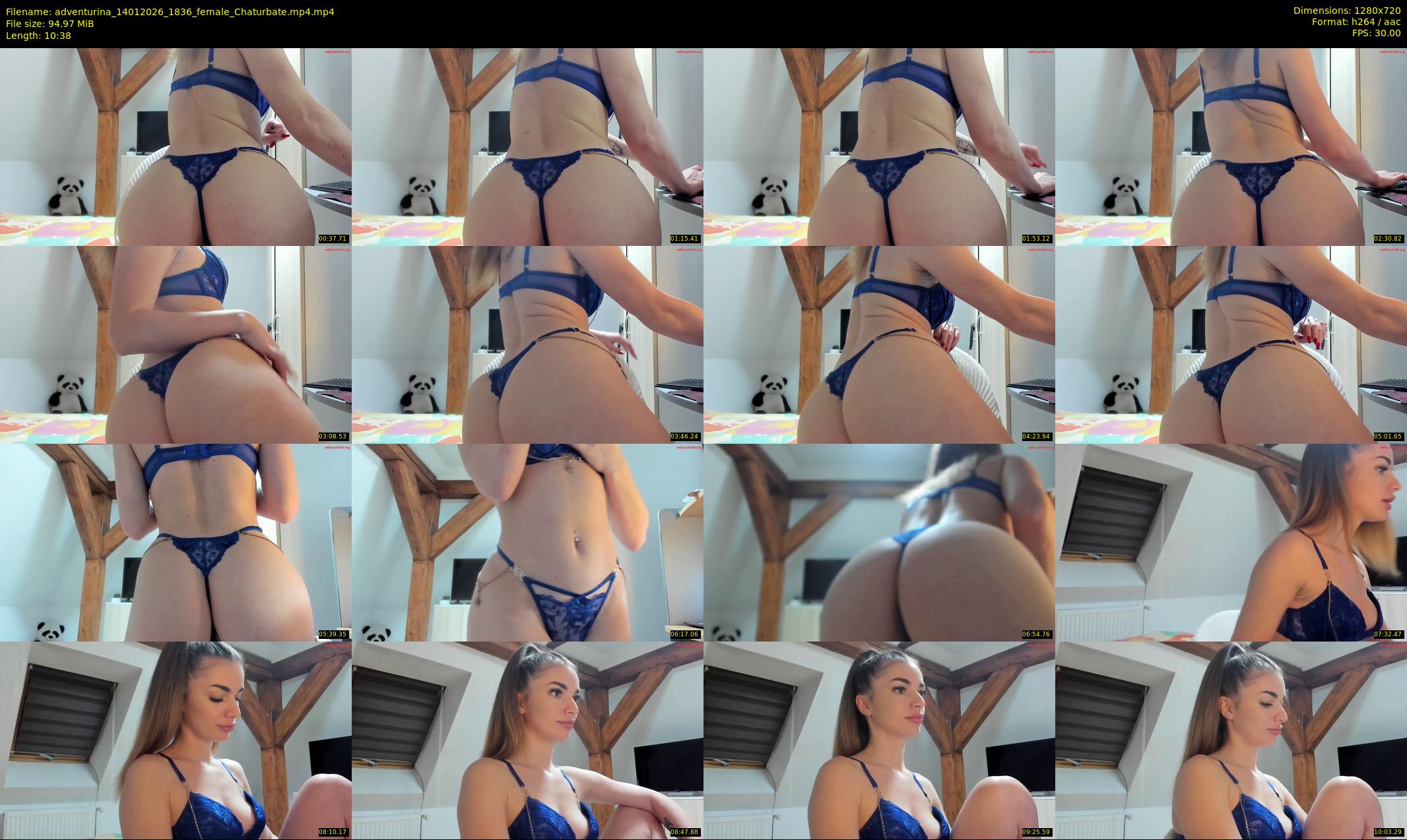 adventurina — 11 minute Chaturbate female cam show recording, 720p, Jan 14, 2026