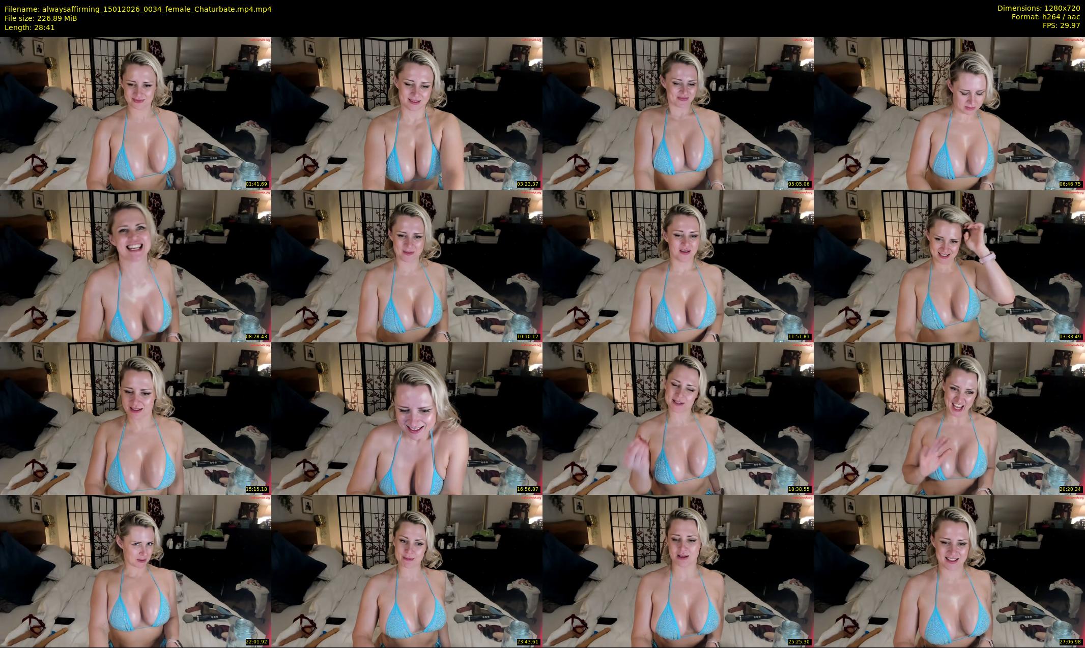 alwaysaffirming — 29 minute Chaturbate couple cam show recording, 720p, Jan 15, 2026