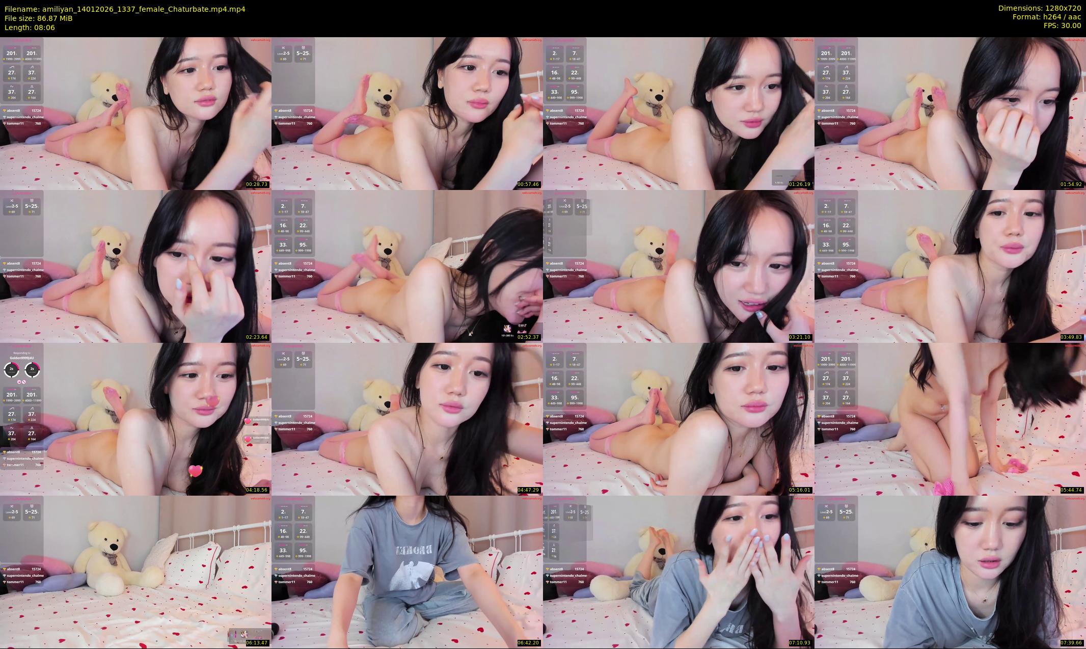 amiliyan — 9 minute Chaturbate female cam show recording, 720p, Jan 14, 2026