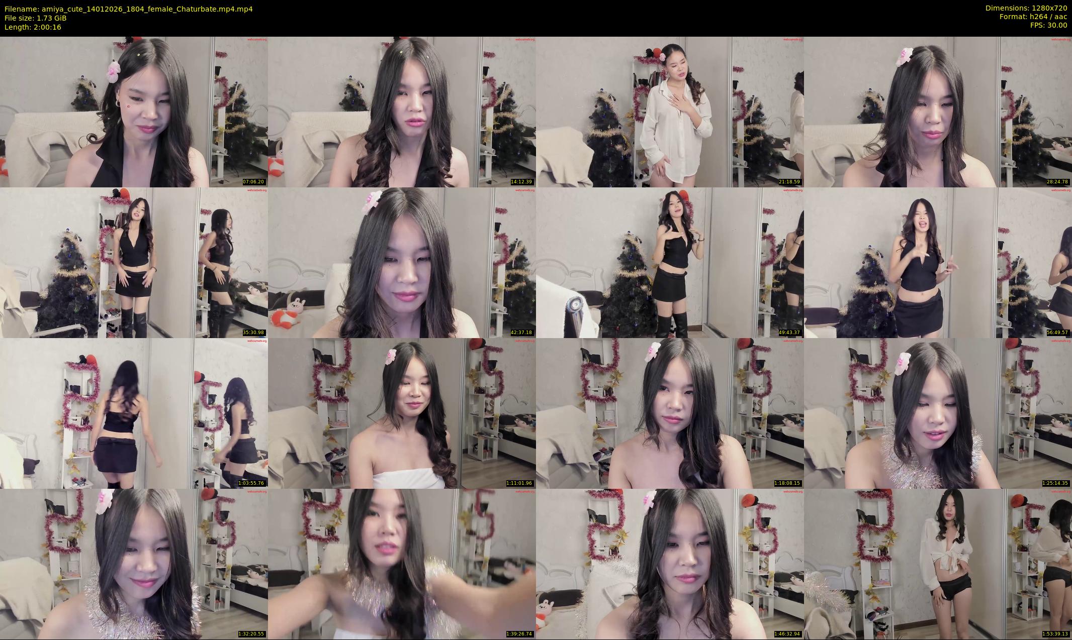amiya_cute — 121 minute Chaturbate female cam show recording, 720p, Jan 14, 2026