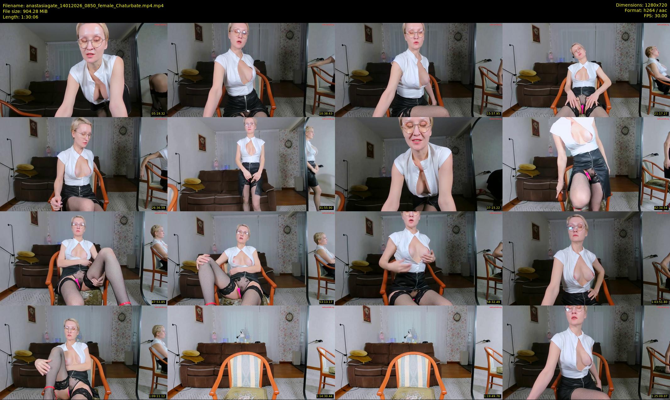 anastasiagate — 91 minute Chaturbate female cam show recording, 720p, Jan 14, 2026