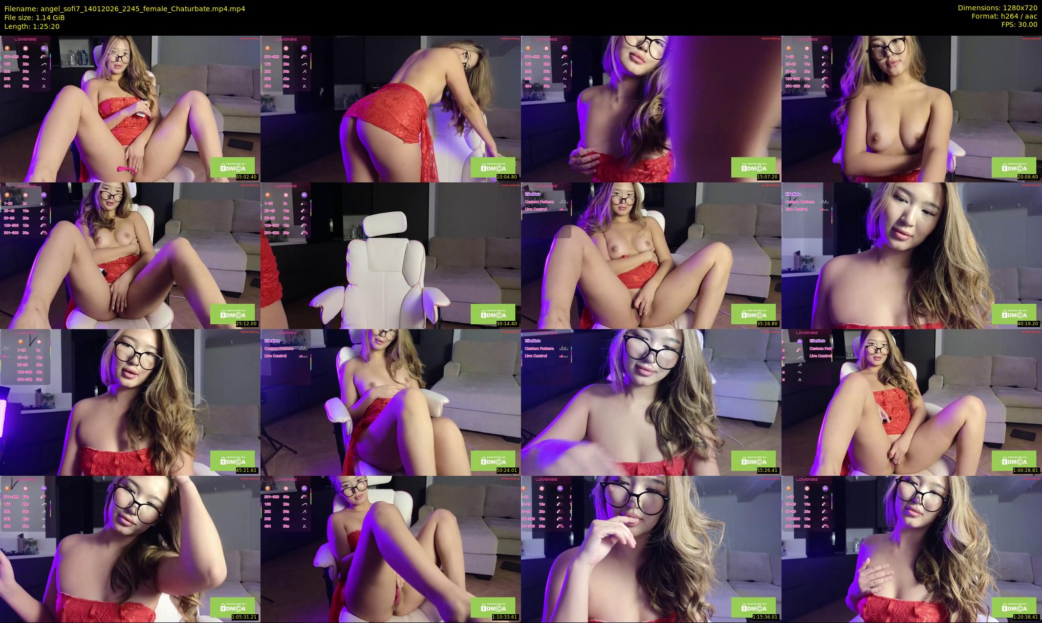 angel_sofi7 — 86 minute Chaturbate female cam show recording, 720p, Jan 14, 2026