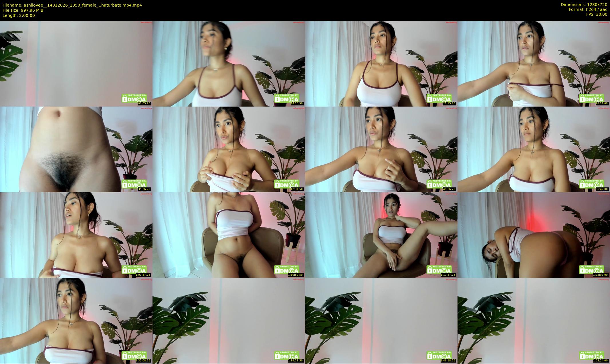 ashllovee_ — 120 minute Chaturbate female cam show recording, 720p, Jan 14, 2026