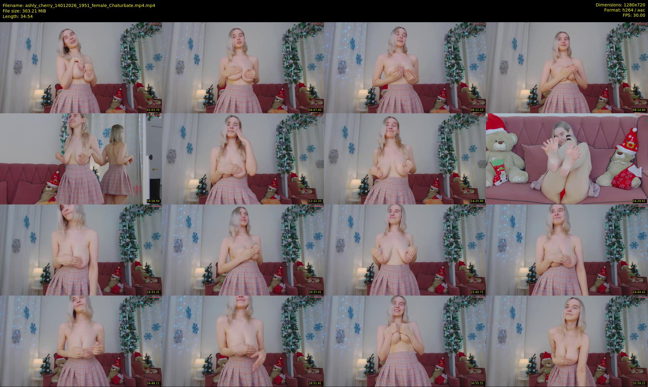 ashly_cherry — 35 minute Chaturbate female cam show recording, 720p, Jan 14, 2026