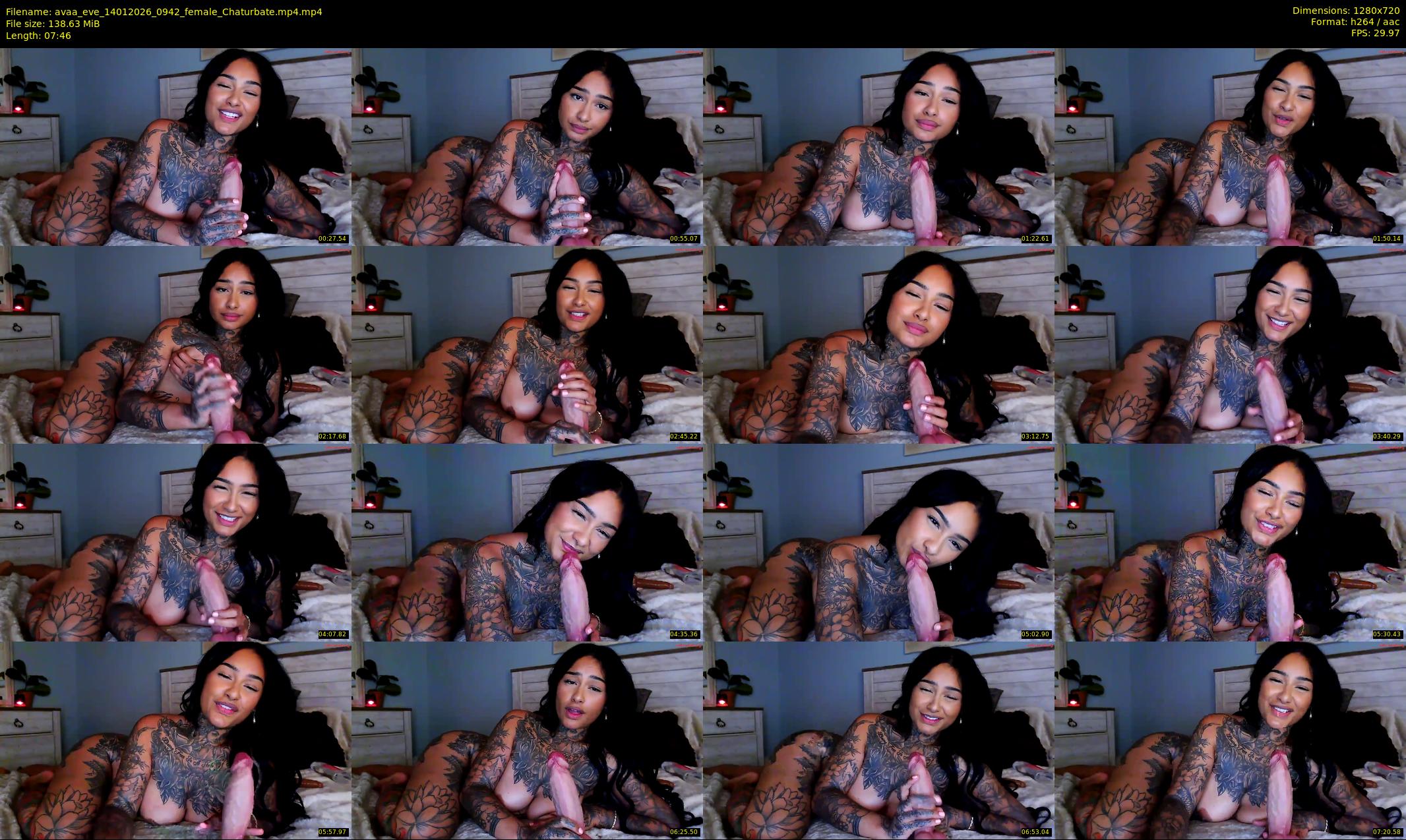 avaa_eve — 8 minute Chaturbate female cam show recording, 720p, Jan 14, 2026