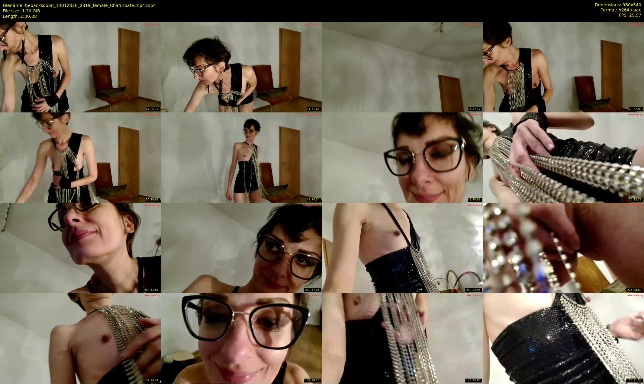 bebacksooon — 121 minute Chaturbate female cam show recording, 480p, Jan 14, 2026