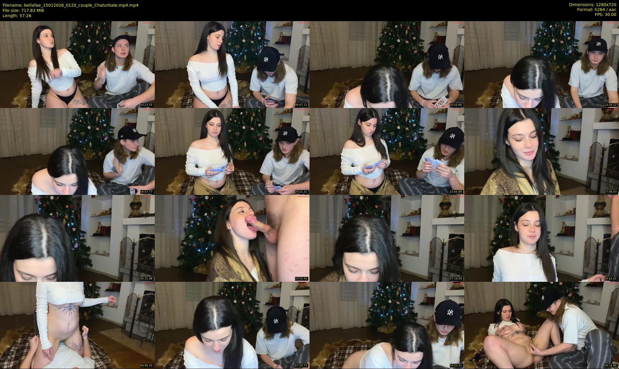 bellafae — 58 minute Chaturbate couple cam show recording, 720p, Jan 15, 2026