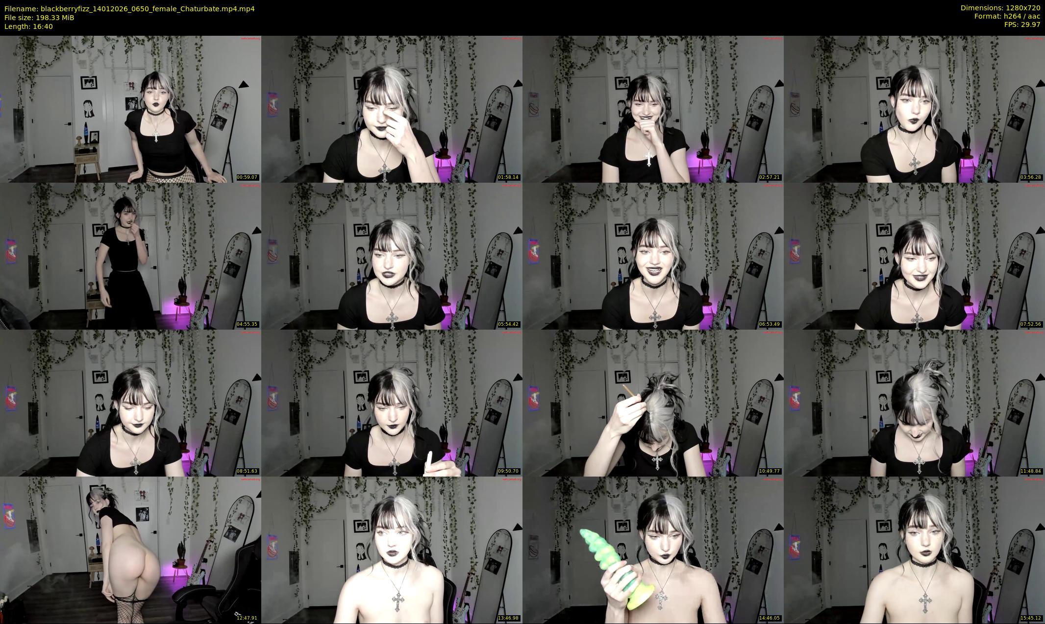 blackberryfizz — 17 minute Chaturbate female cam show recording, 720p, Jan 14, 2026