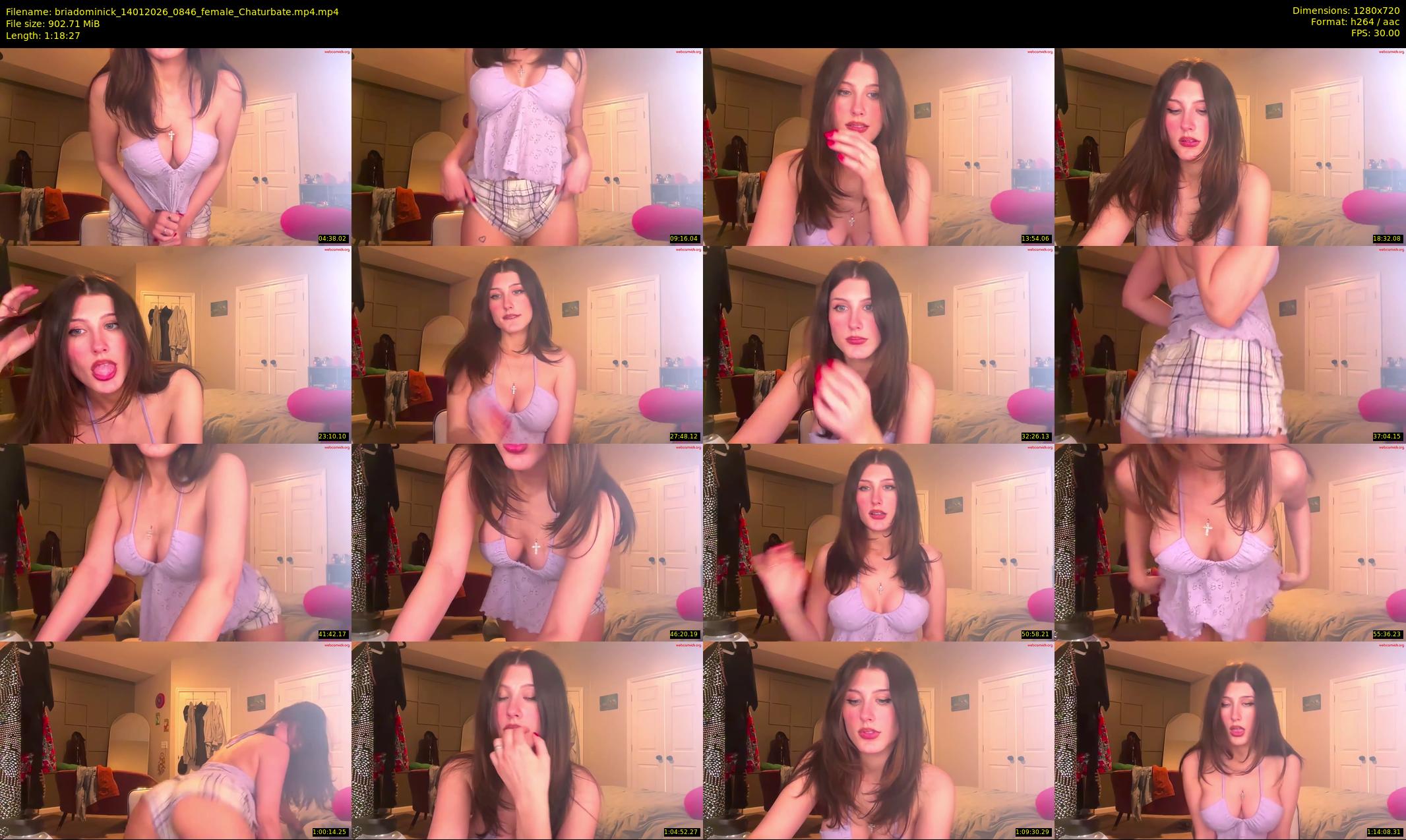 briadominick — 79 minute Chaturbate couple cam show recording, 720p, Jan 14, 2026