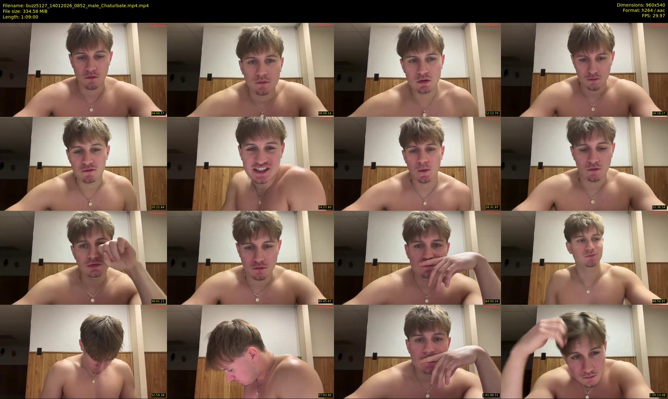 buzz5127 — 69 minute Chaturbate male cam show recording, 480p, Jan 14, 2026