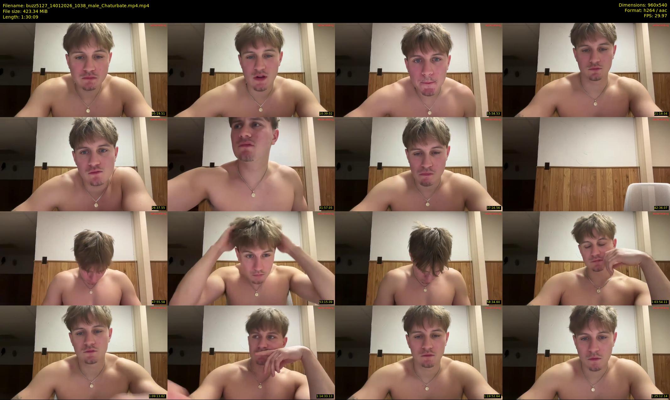 buzz5127 — 91 minute Chaturbate male cam show recording, 480p, Jan 14, 2026