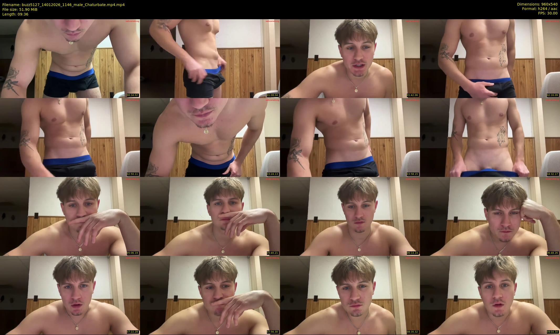 buzz5127 — 10 minute Chaturbate male cam show recording, 480p, Jan 14, 2026