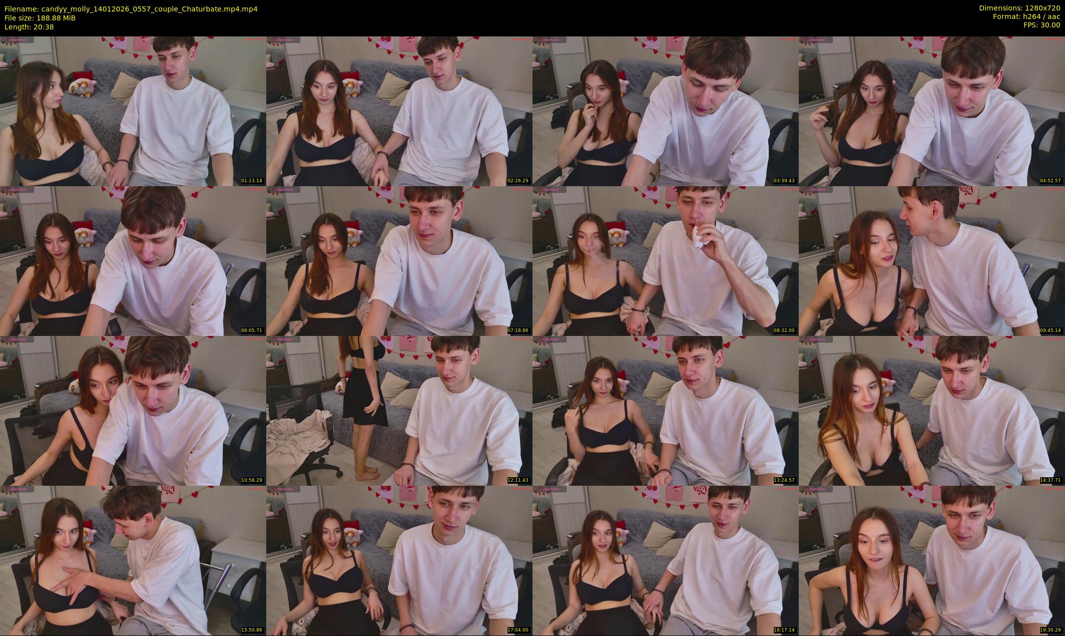 candyy_molly — 21 minute Chaturbate couple cam show recording, 720p, Jan 14, 2026