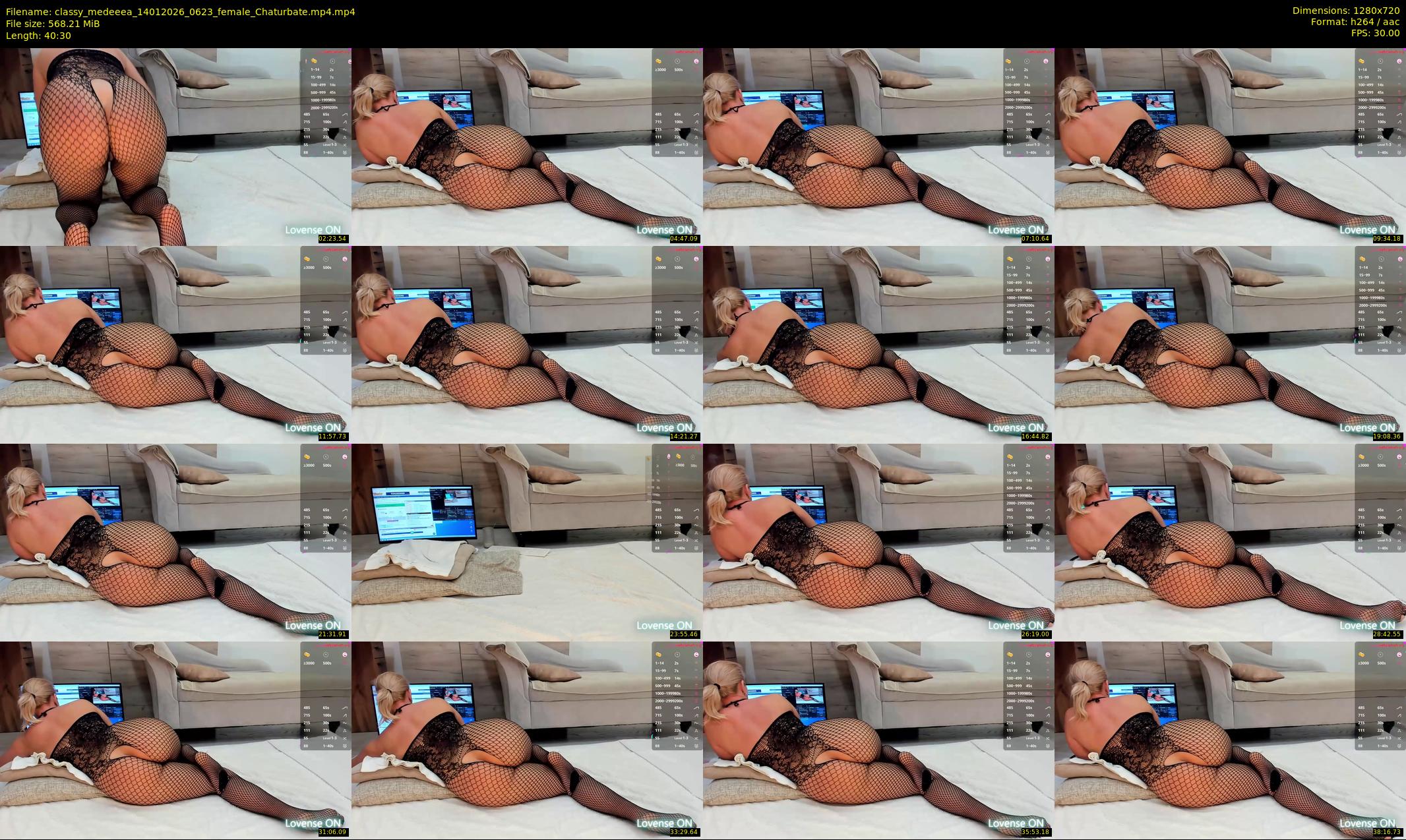 classy_medeeea — 41 minute Chaturbate female cam show recording, 720p, Jan 14, 2026