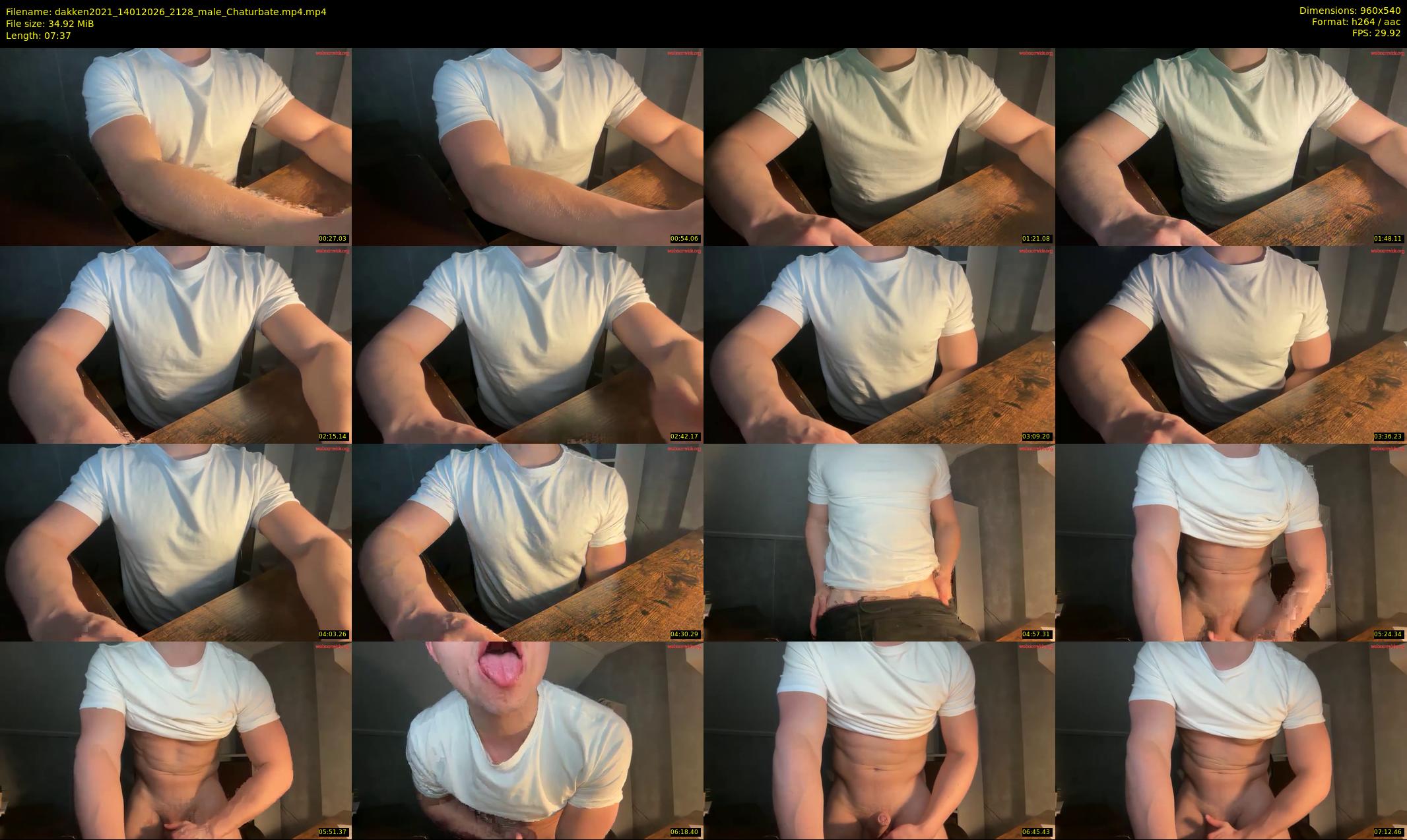 dakken2021 — 8 minute Chaturbate male cam show recording, 480p, Jan 14, 2026
