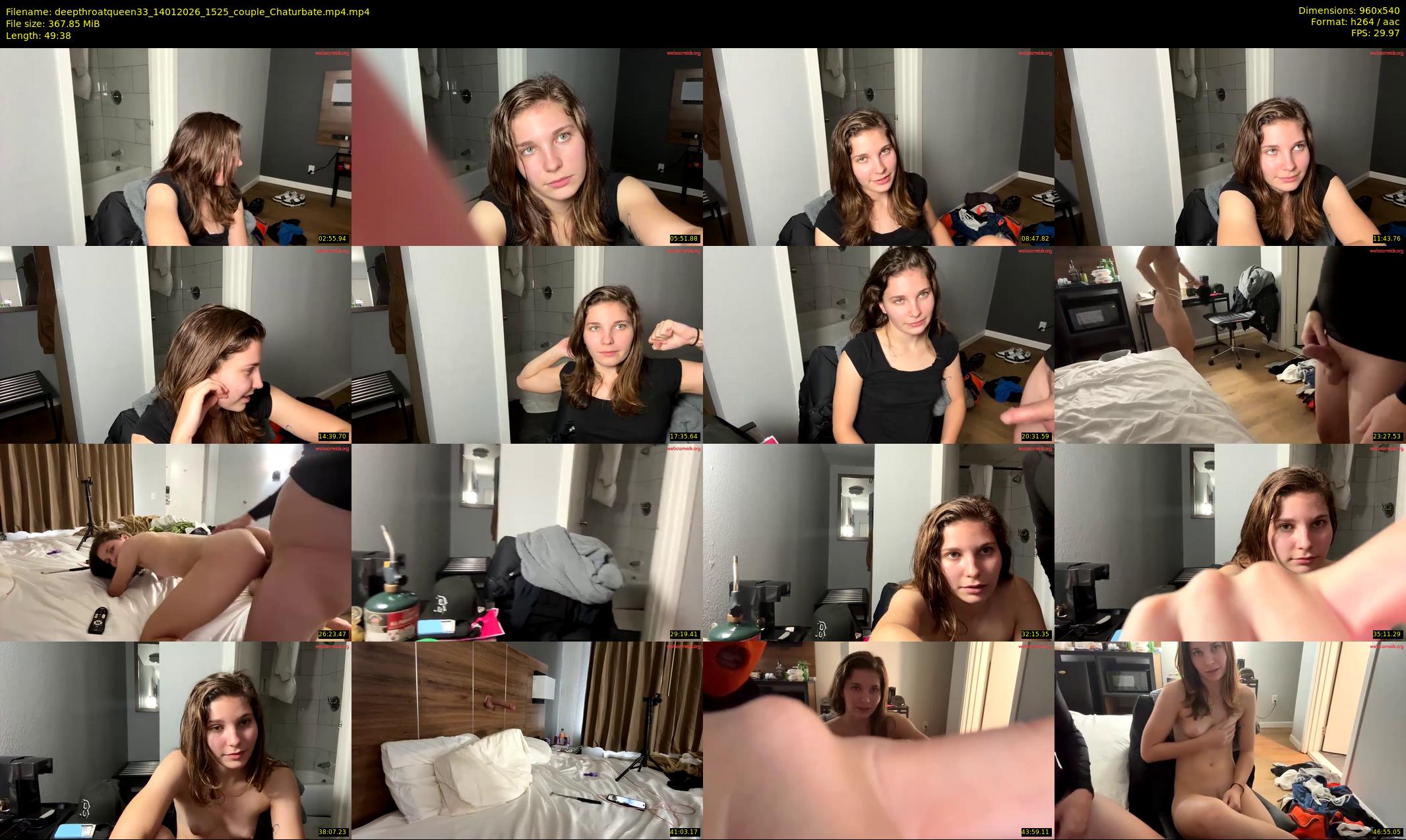 deepthroatqueen33 — 50 minute Chaturbate female cam show recording, 480p, Jan 14, 2026