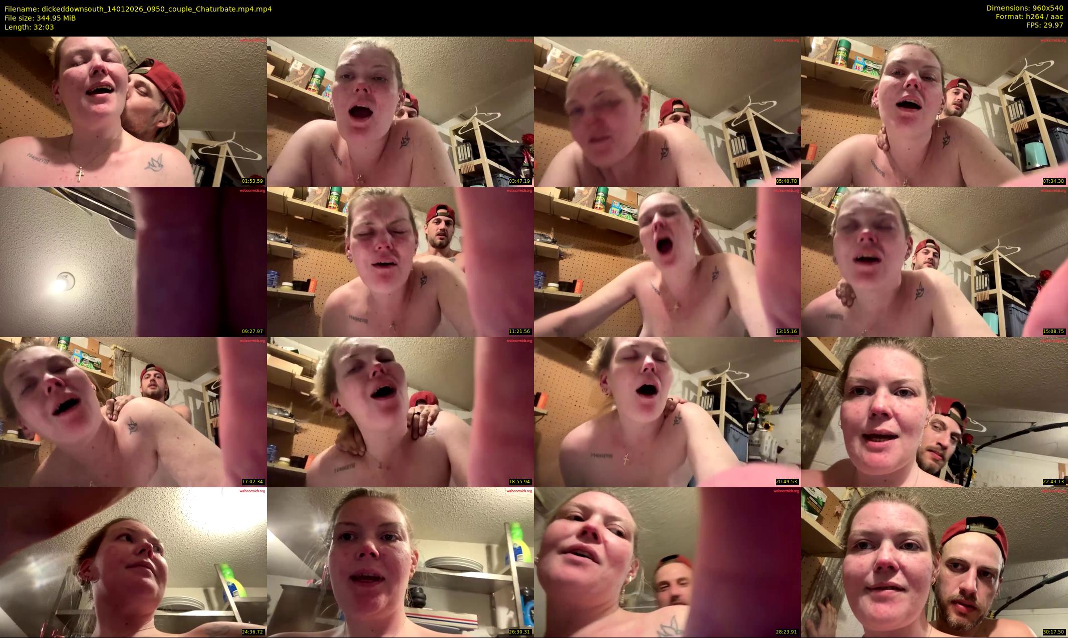 dickeddownsouth — 33 minute Chaturbate couple cam show recording, 480p, Jan 14, 2026