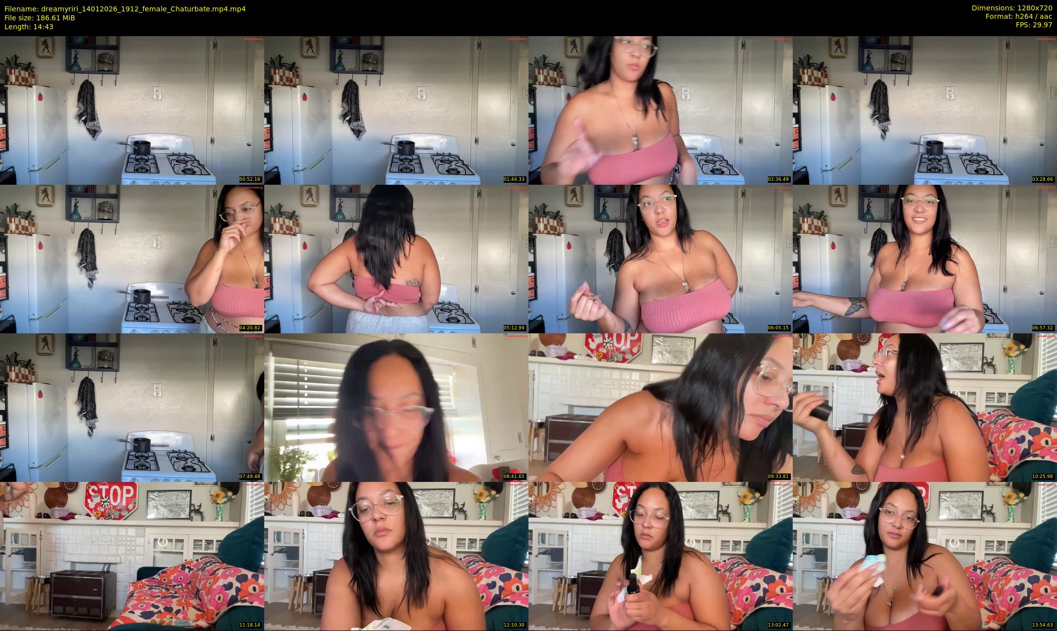 dreamyriri — 15 minute Chaturbate female cam show recording, 720p, Jan 14, 2026