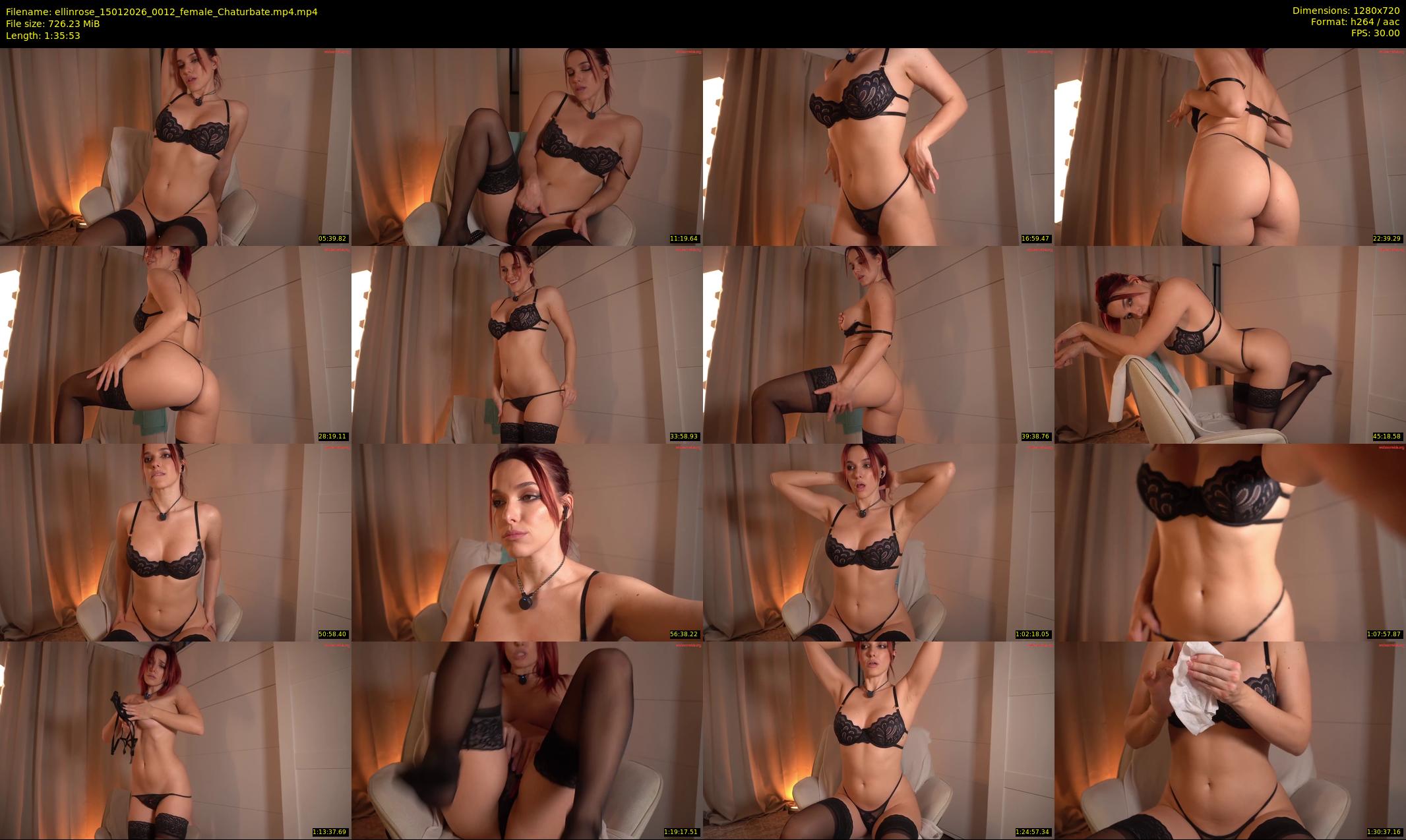 ellinrose — 96 minute Chaturbate female cam show recording, 720p, Jan 15, 2026