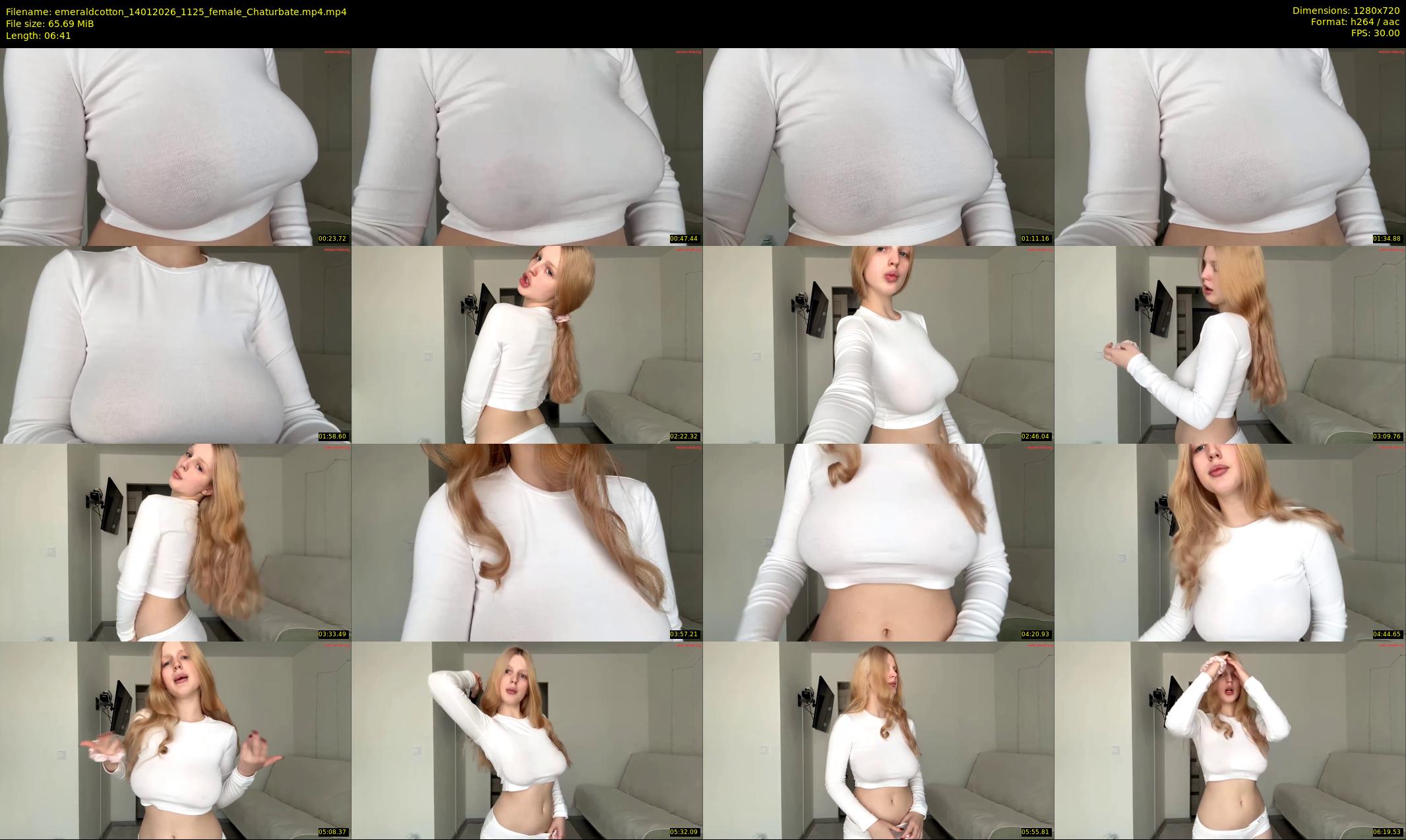 emeraldcotton — 7 minute Chaturbate female cam show recording, 720p, Jan 14, 2026