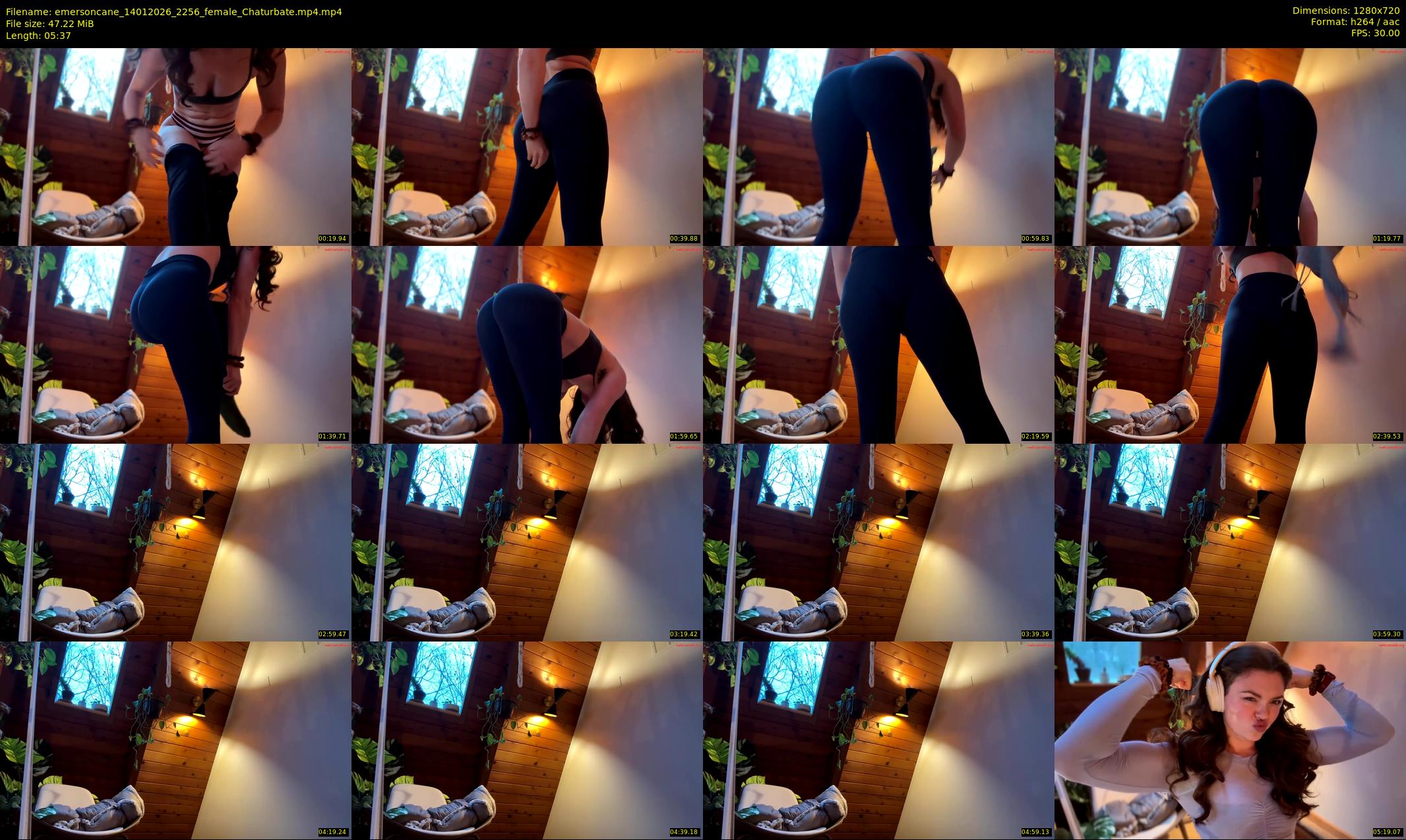 emersoncane — 6 minute Chaturbate female cam show recording, 720p, Jan 14, 2026