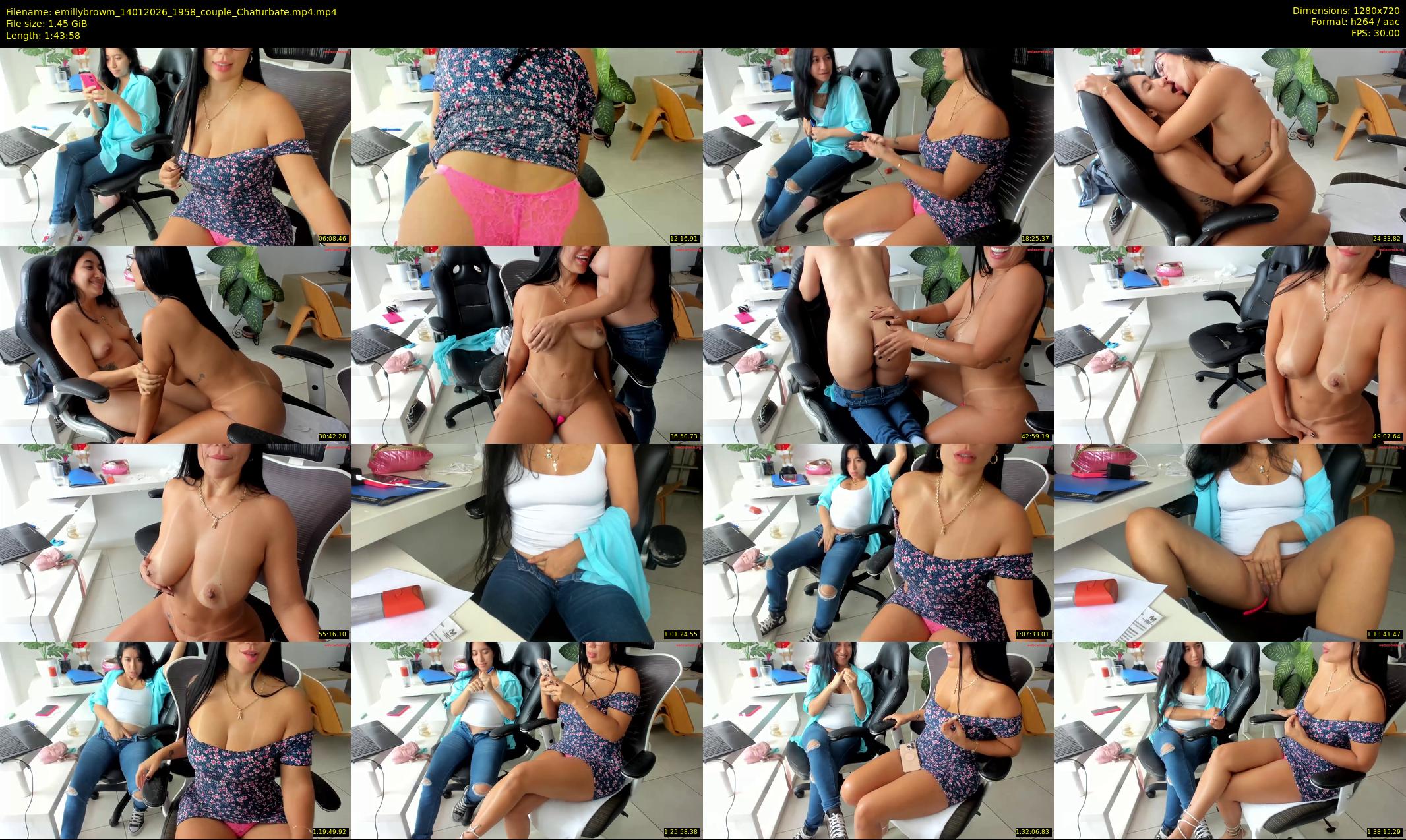 emillybrowm — 104 minute Chaturbate couple cam show recording, 720p, Jan 14, 2026