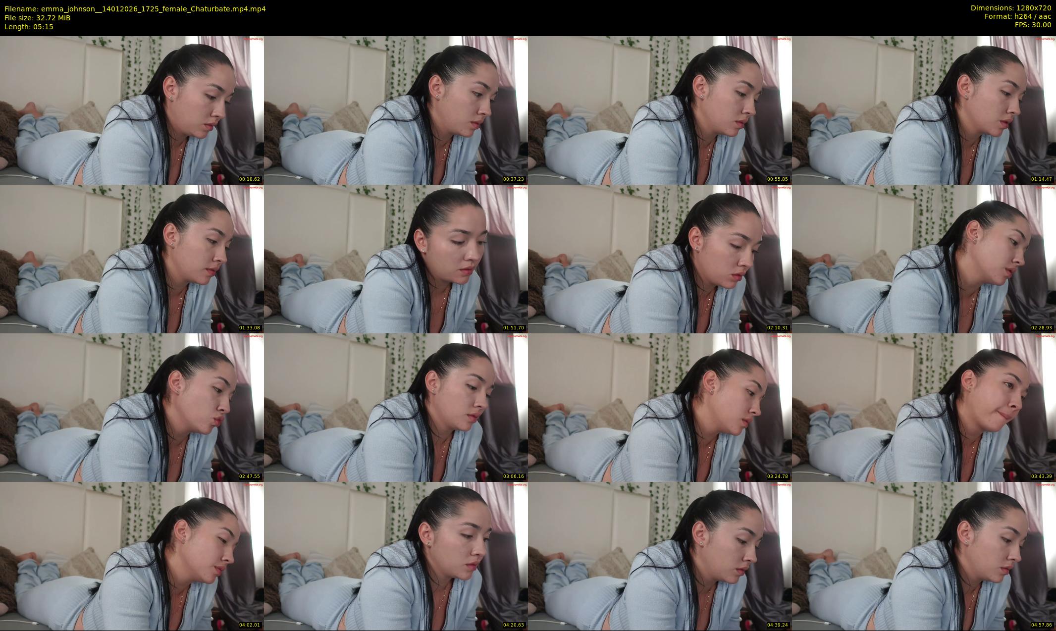 emma_johnson_ — 6 minute Chaturbate female cam show recording, 720p, Jan 14, 2026