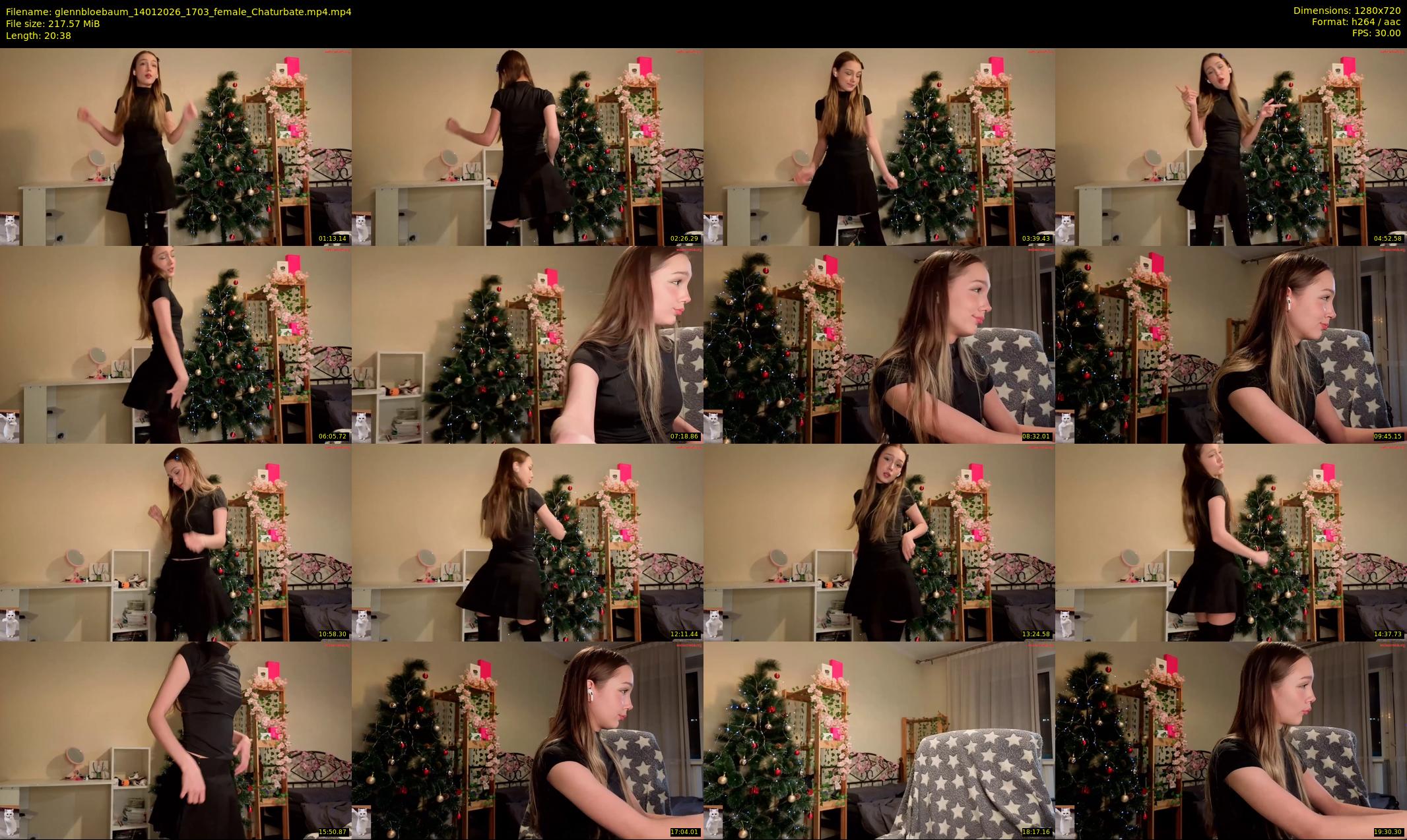 glennbloebaum — 21 minute Chaturbate female cam show recording, 720p, Jan 14, 2026
