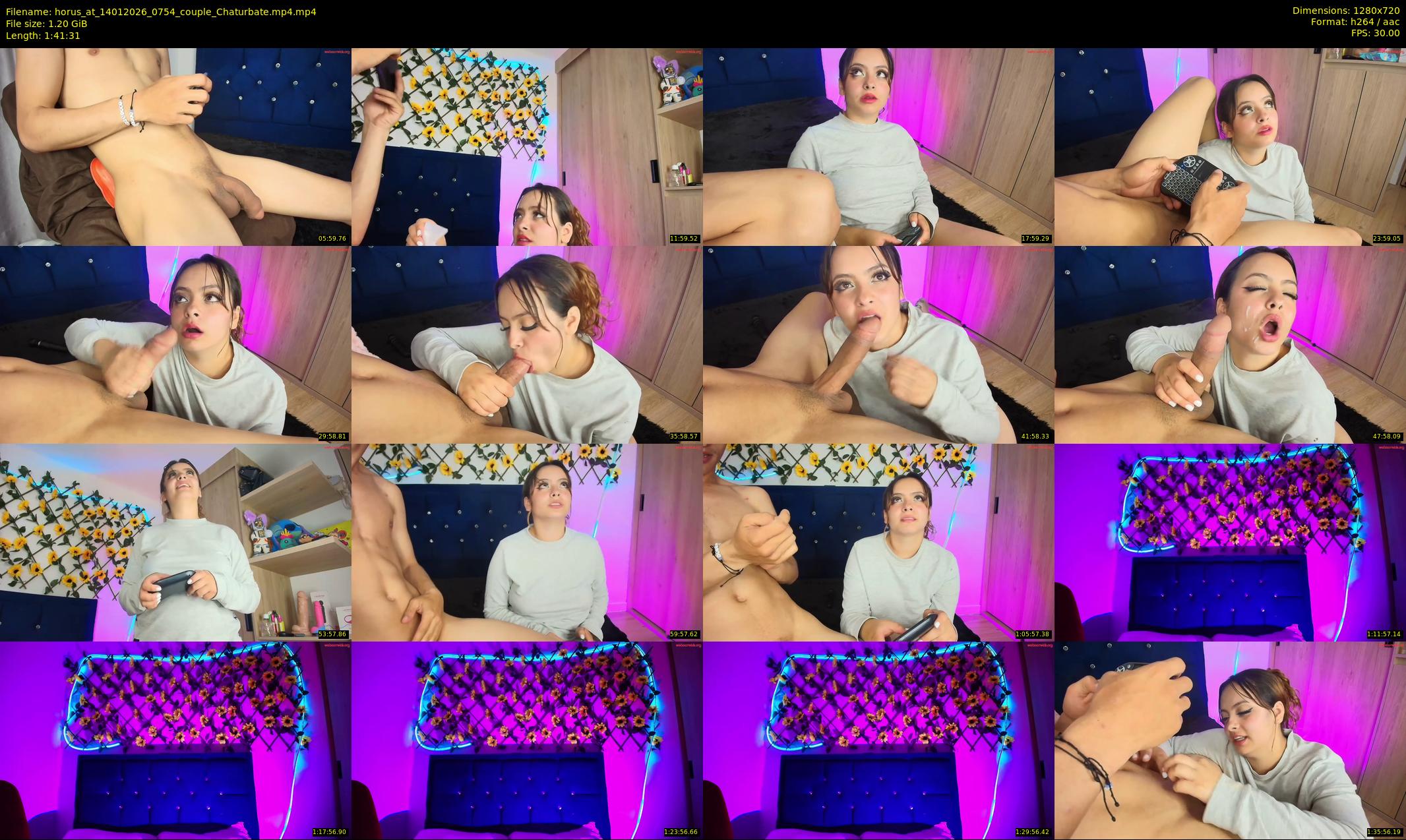 horus_at — 102 minute Chaturbate couple cam show recording, 720p, Jan 14, 2026
