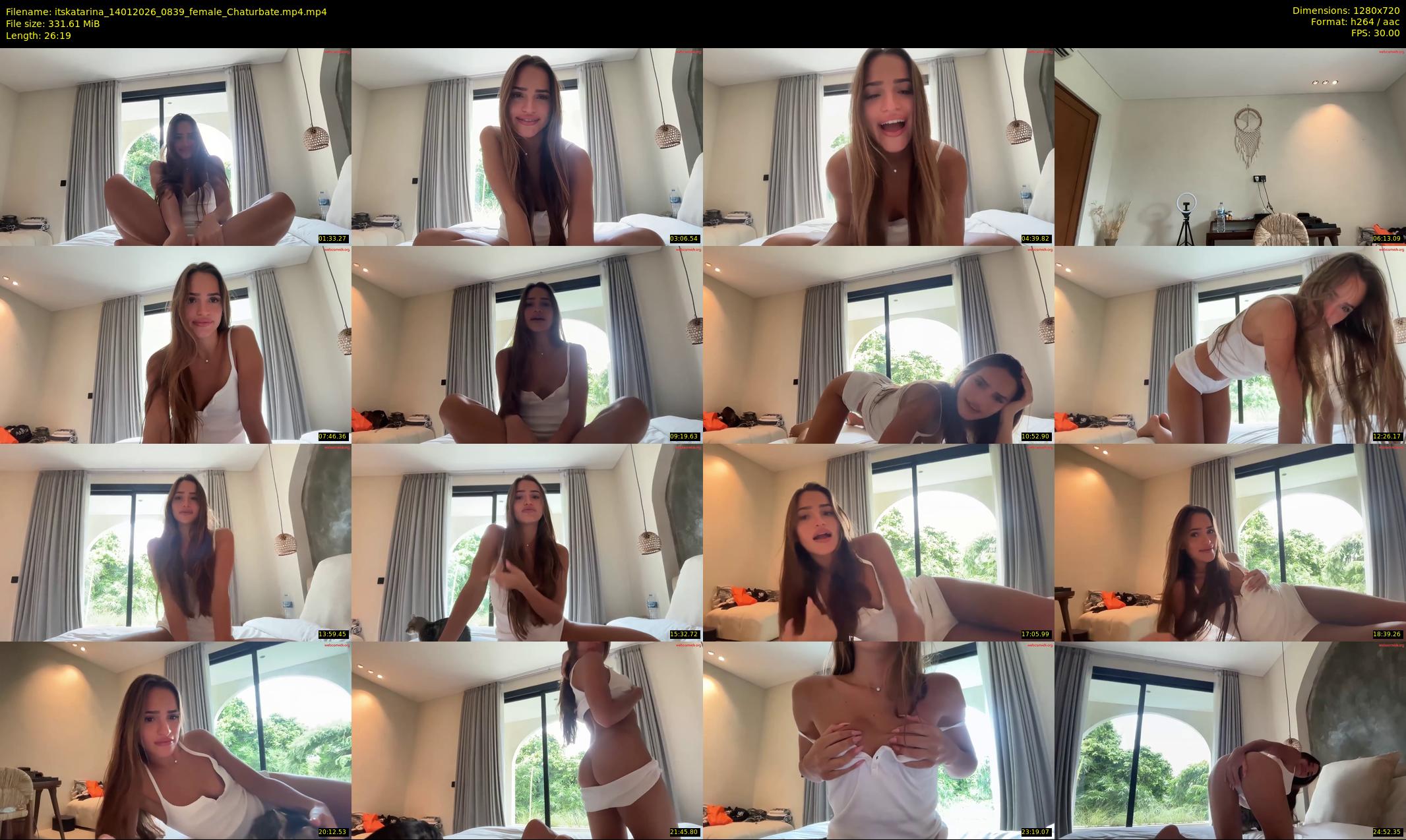 itskatarina — 27 minute Chaturbate female cam show recording, 720p, Jan 14, 2026