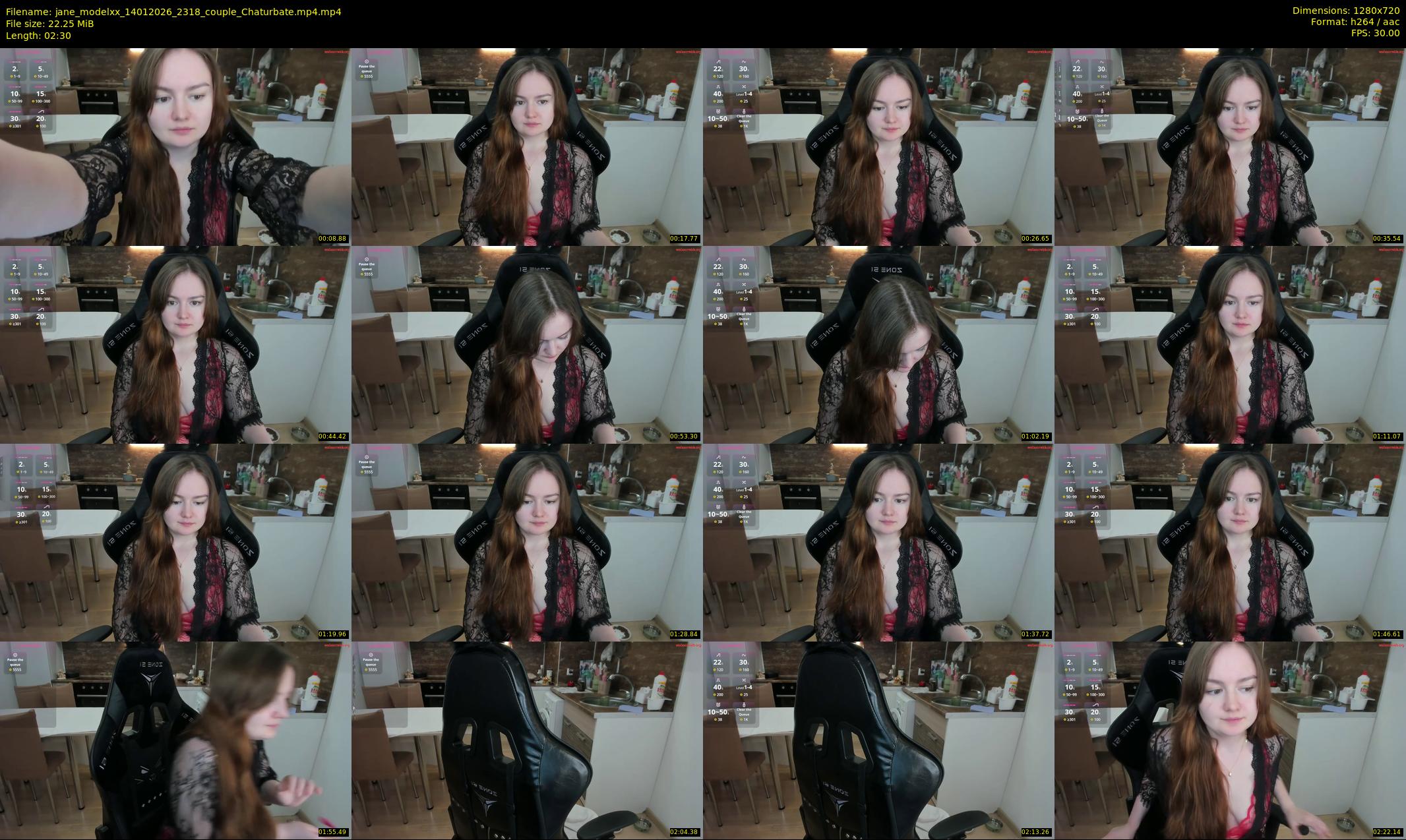 jane_modelxx — 3 minute Chaturbate female cam show recording, 720p, Jan 14, 2026
