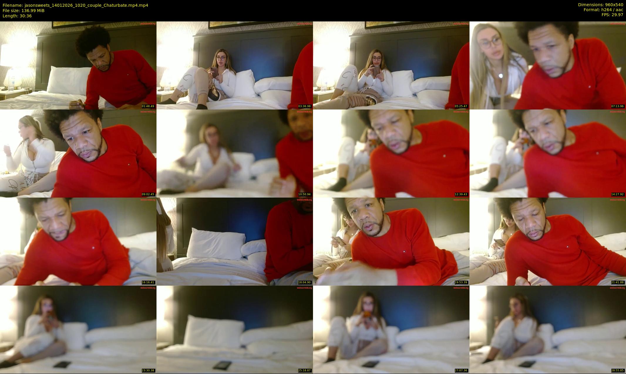 jasonsweets — 31 minute Chaturbate couple cam show recording, 480p, Jan 14, 2026