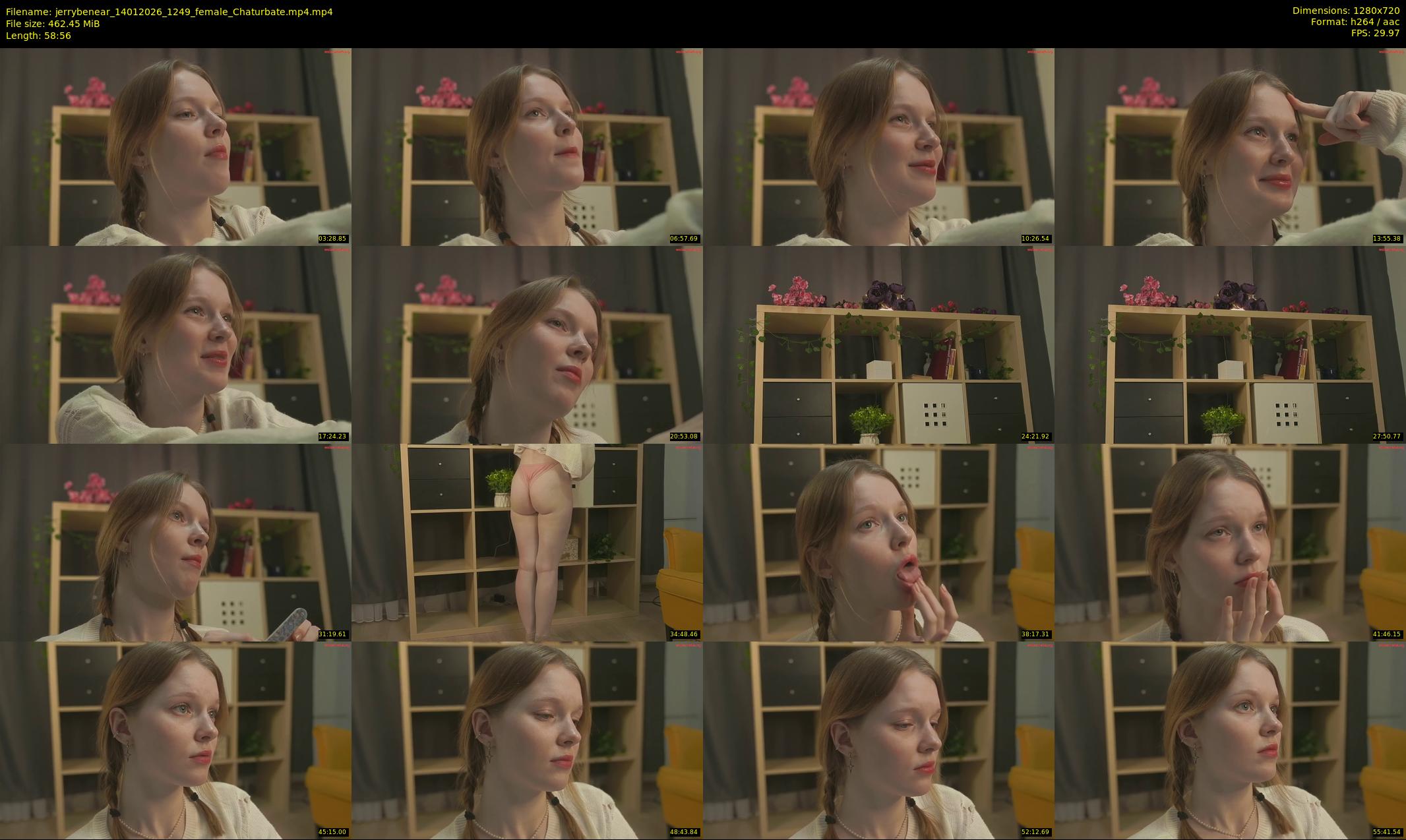 jerrybenear — 59 minute Chaturbate female cam show recording, 720p, Jan 14, 2026