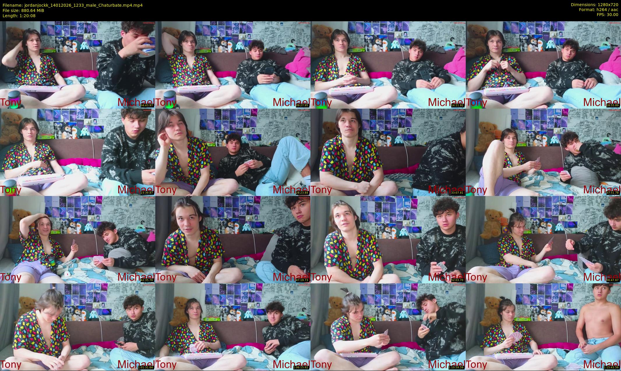 jordanjockk — 81 minute Chaturbate male cam show recording, 720p, Jan 14, 2026