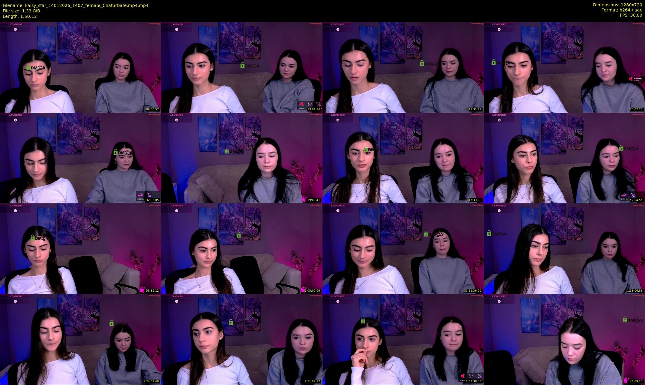 kaisy_star — 111 minute Chaturbate female cam show recording, 720p, Jan 14, 2026