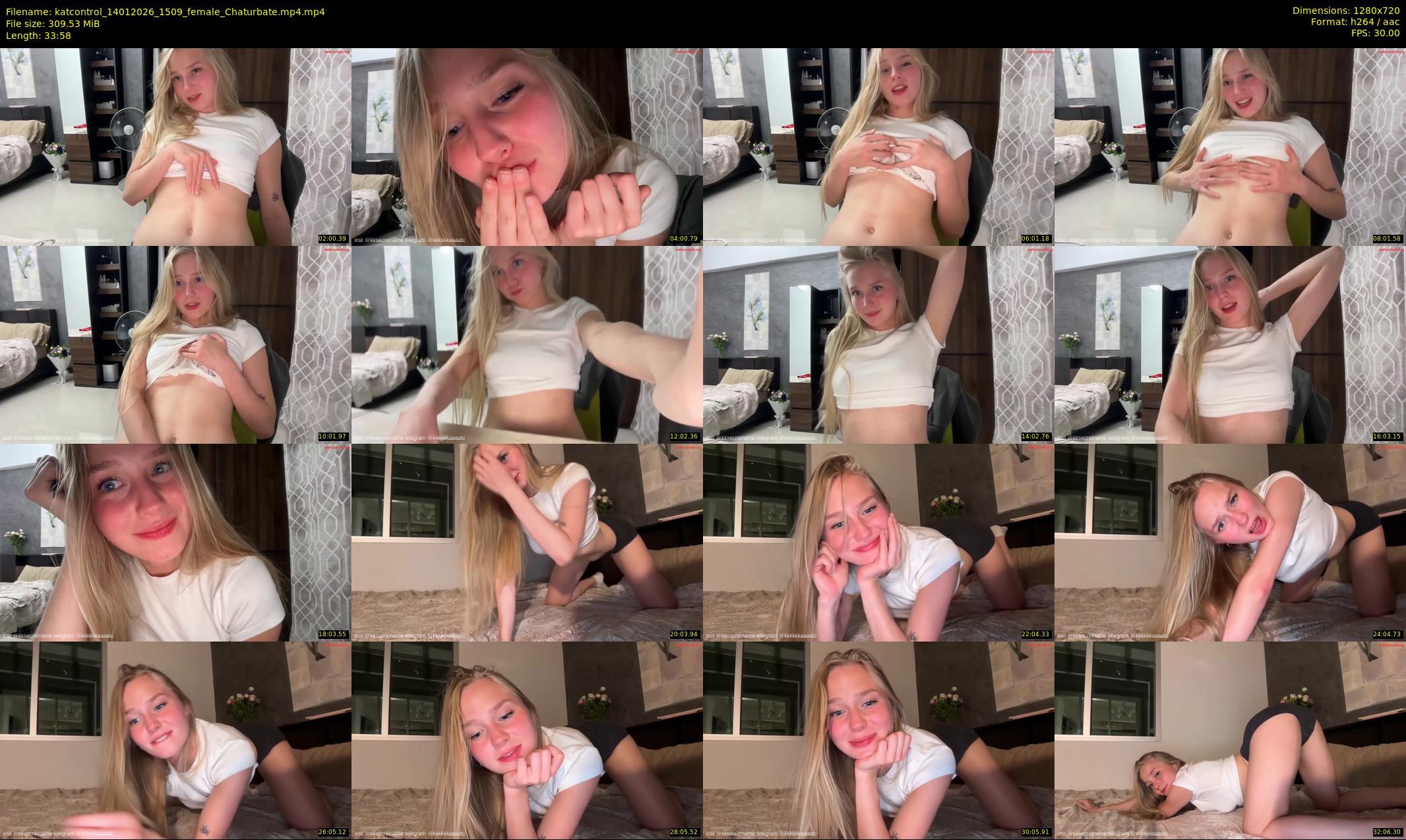katcontrol — 34 minute Chaturbate female cam show recording, 720p, Jan 14, 2026