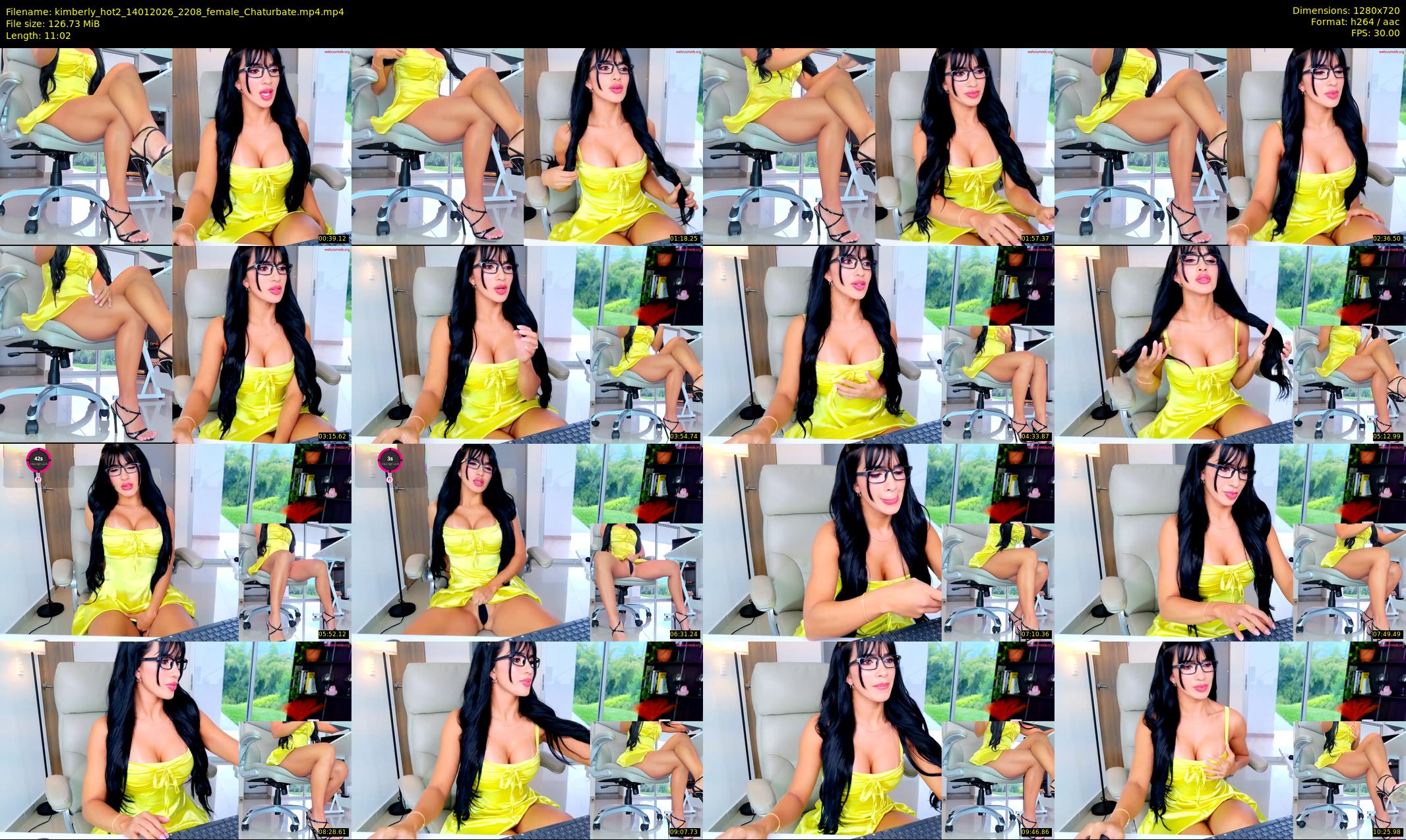 kimberly_hot2 — 12 minute Chaturbate female cam show recording, 720p, Jan 14, 2026