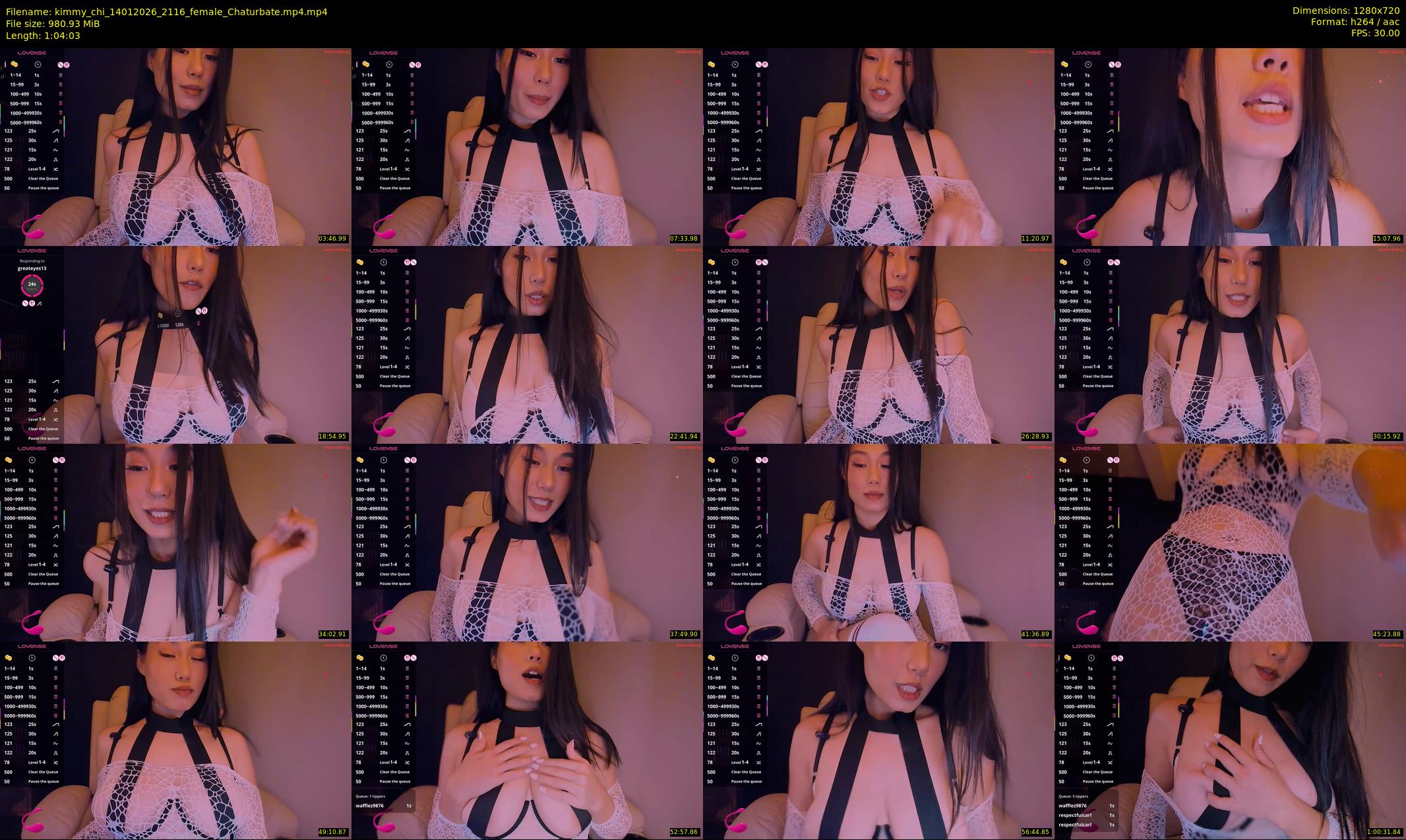kimmy_chi — 65 minute Chaturbate female cam show recording, 720p, Jan 14, 2026