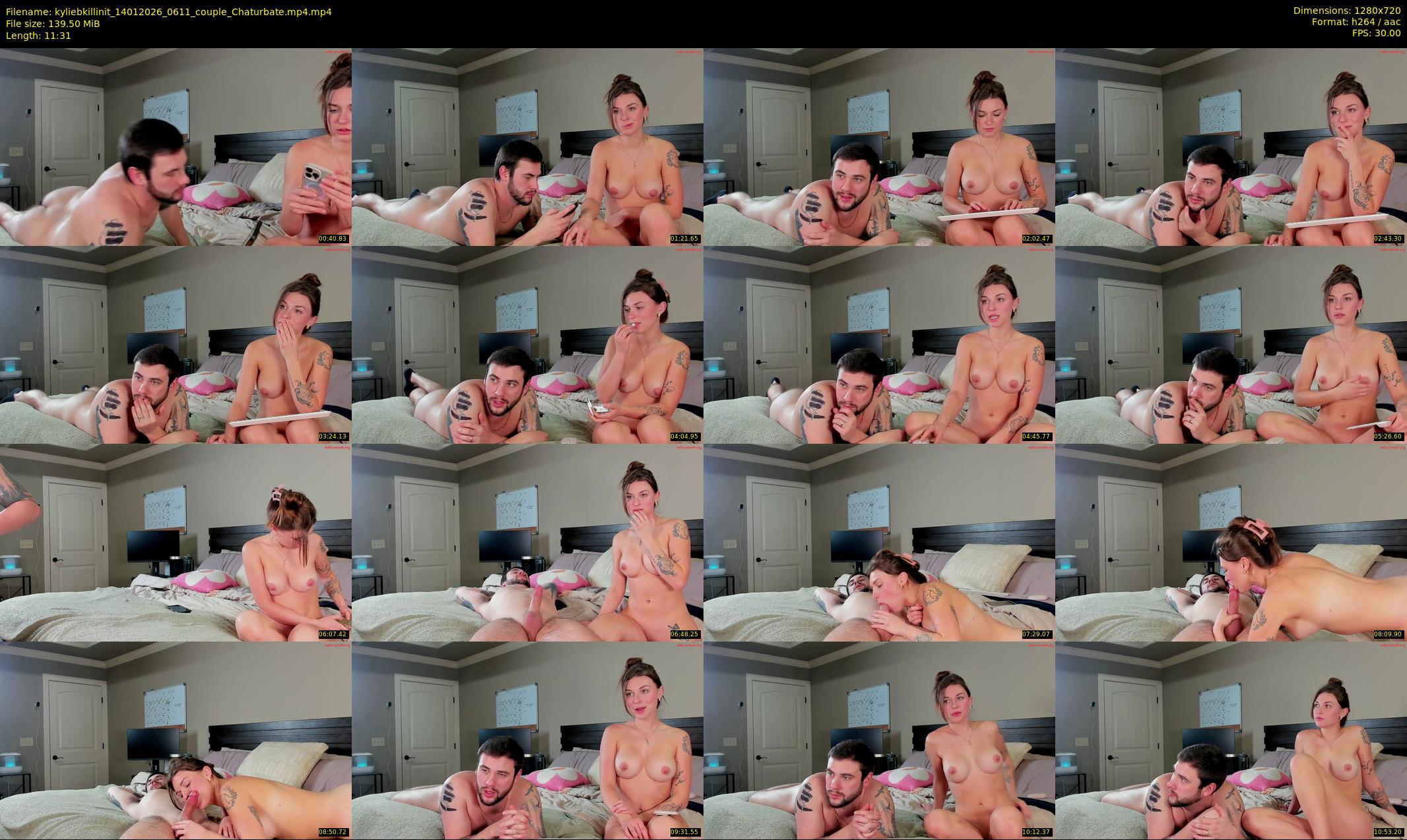 kyliebkillinit — 12 minute Chaturbate female cam show recording, 720p, Jan 14, 2026