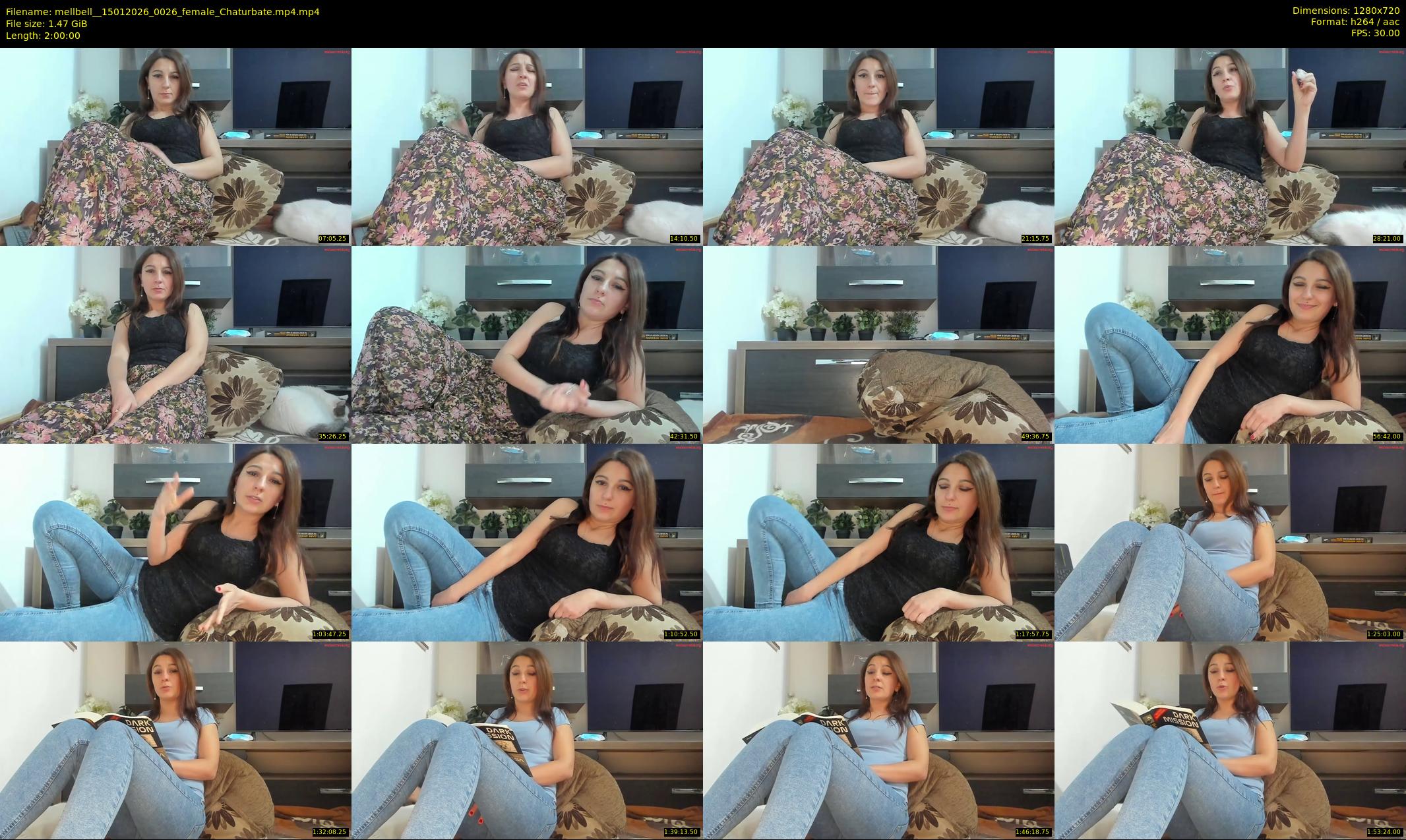 mellbell_ — 120 minute Chaturbate female cam show recording, 720p, Jan 15, 2026