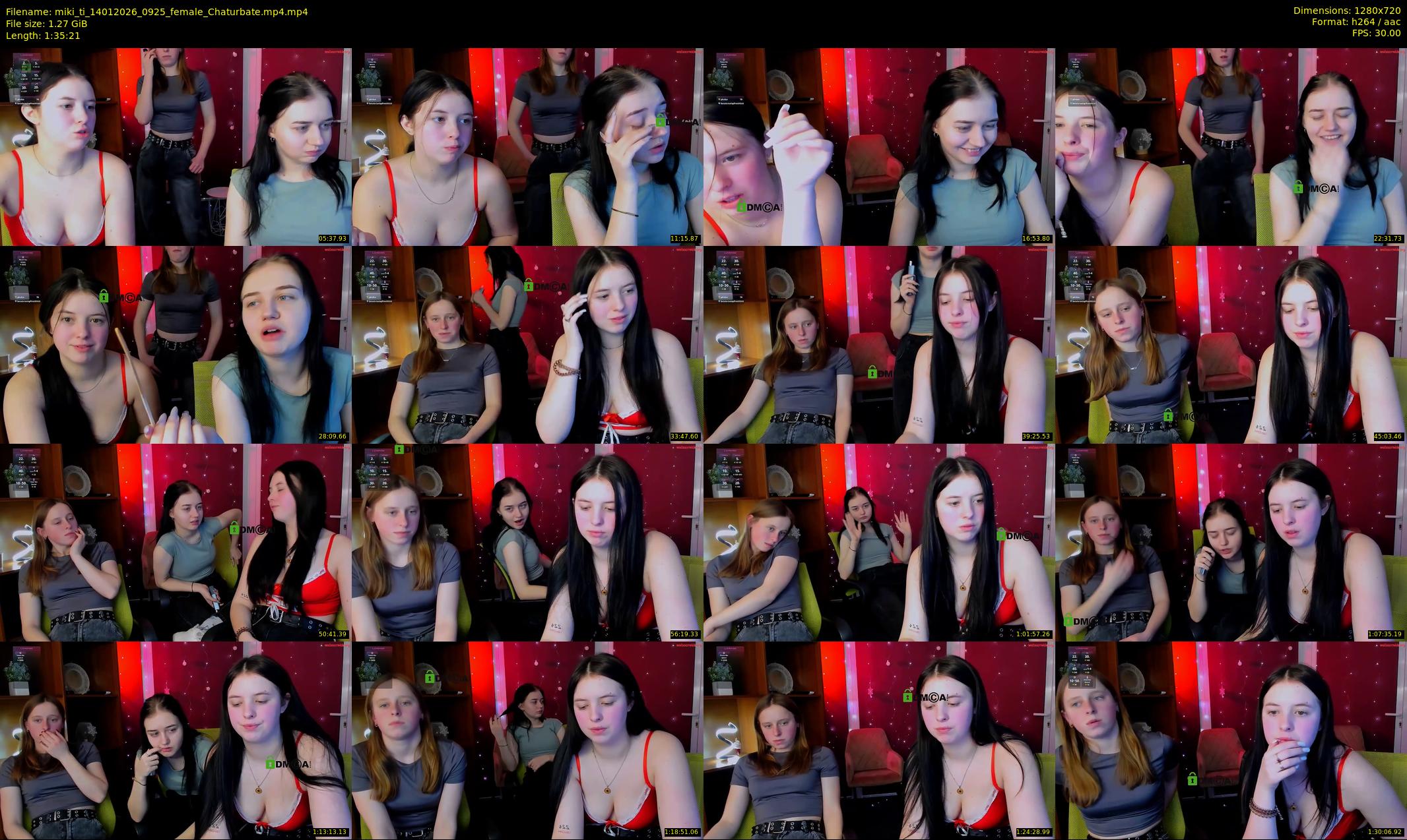 miki_ti — 96 minute Chaturbate female cam show recording, 720p, Jan 14, 2026