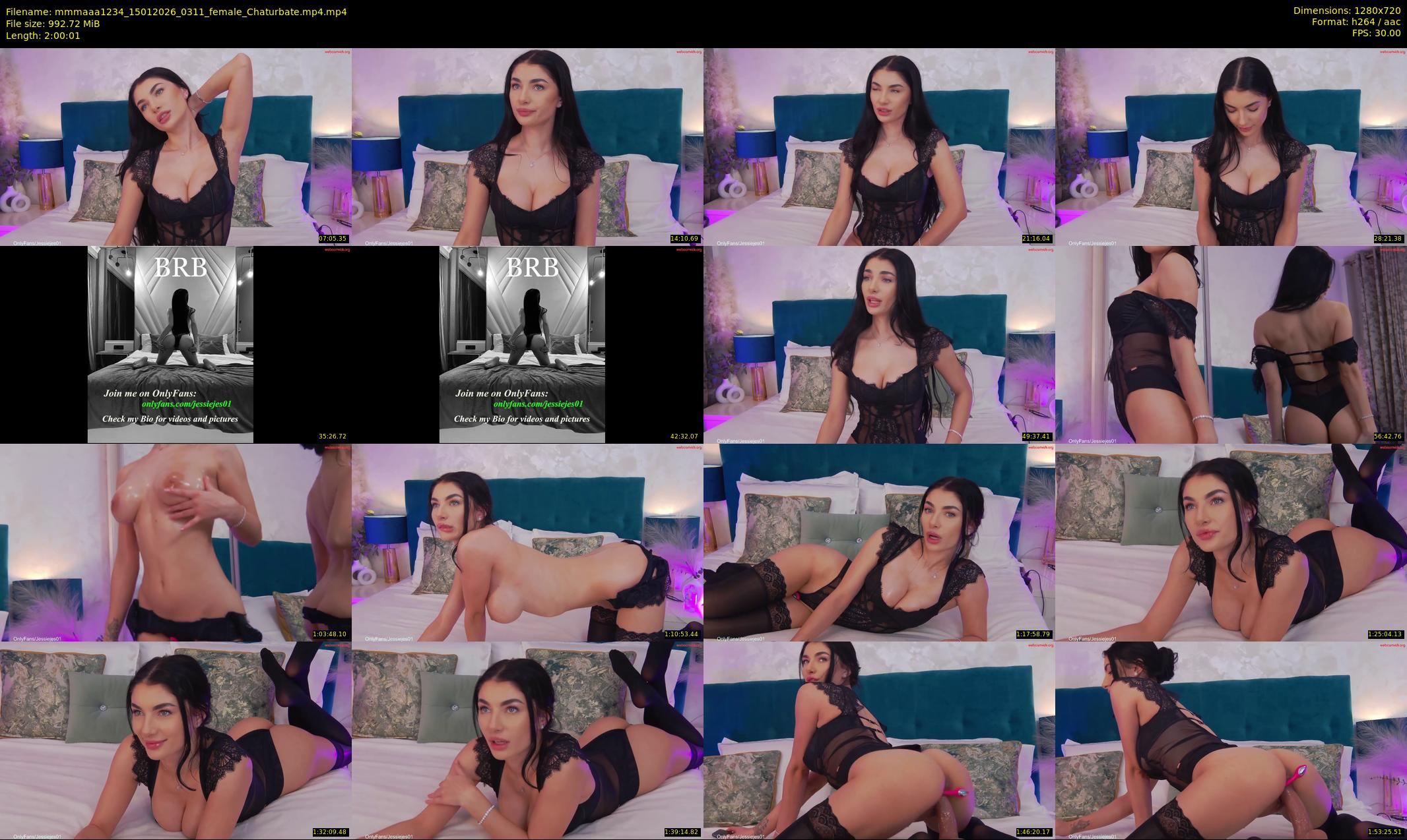 mmmaaa1234 — 121 minute Chaturbate female cam show recording, 720p, Jan 15, 2026