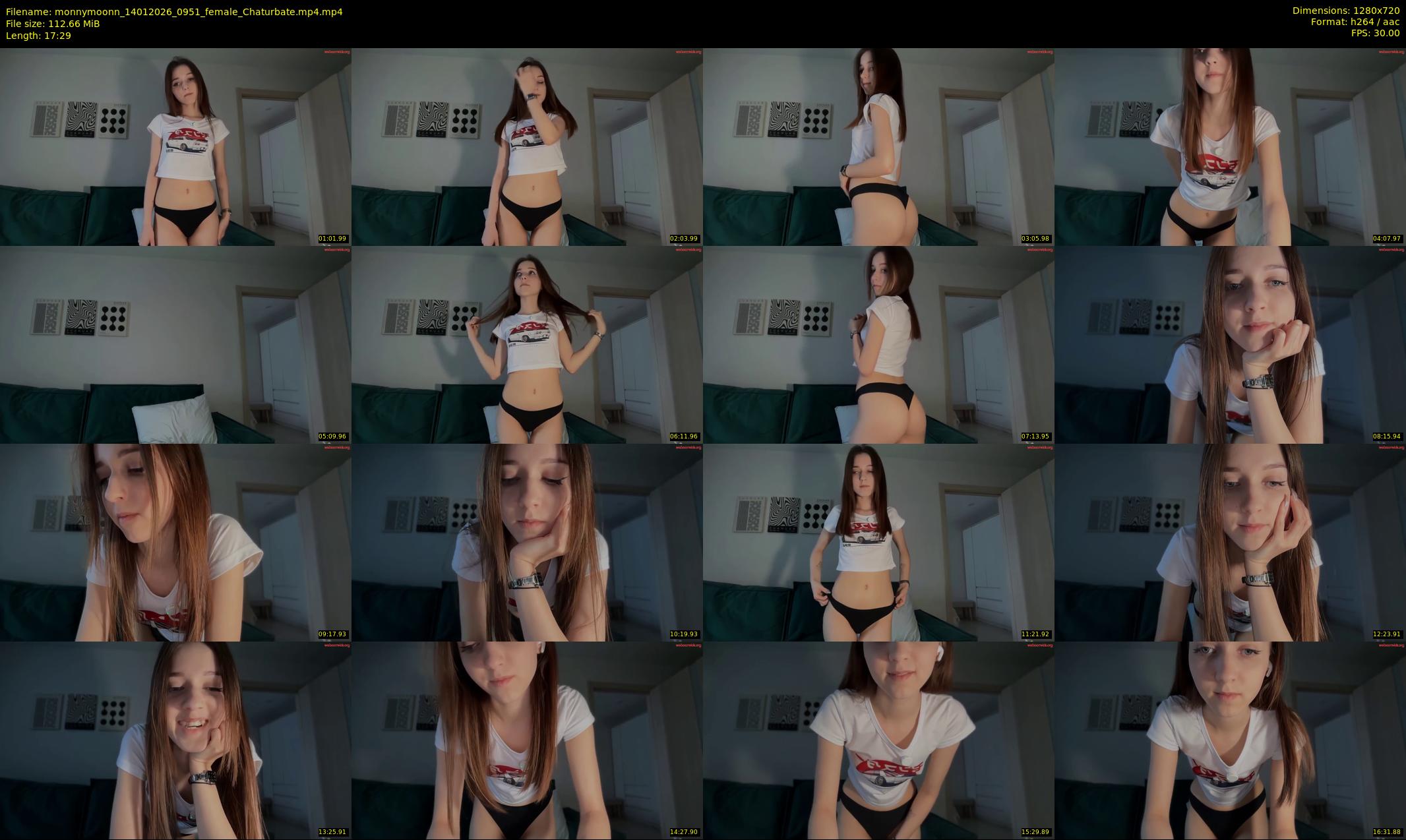 monnymoonn — 18 minute Chaturbate female cam show recording, 720p, Jan 14, 2026