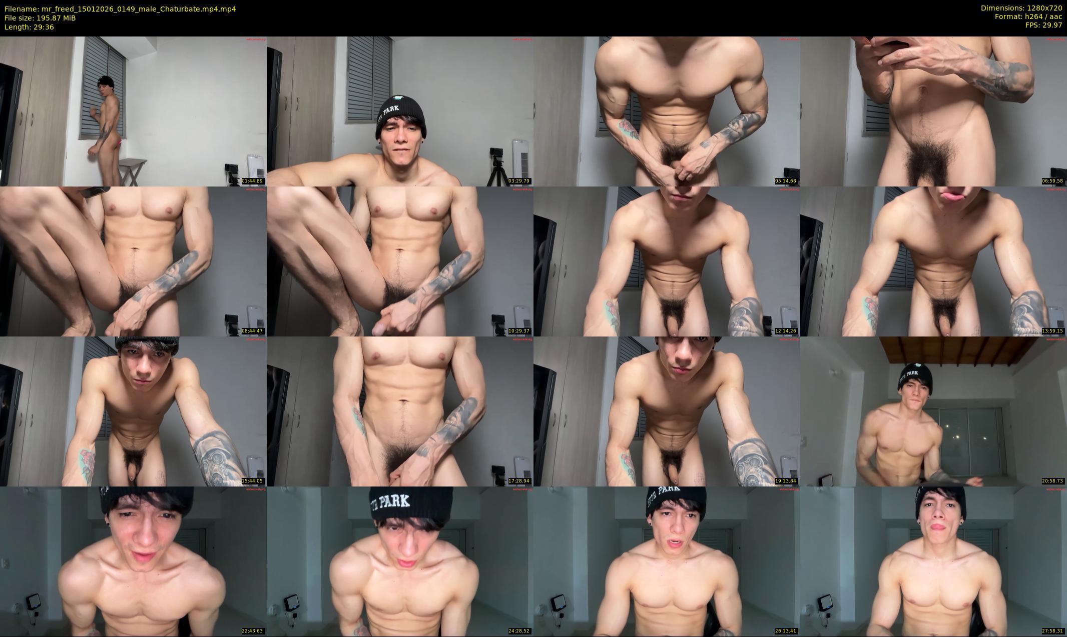 mr_freed — 30 minute Chaturbate male cam show recording, 720p, Jan 15, 2026