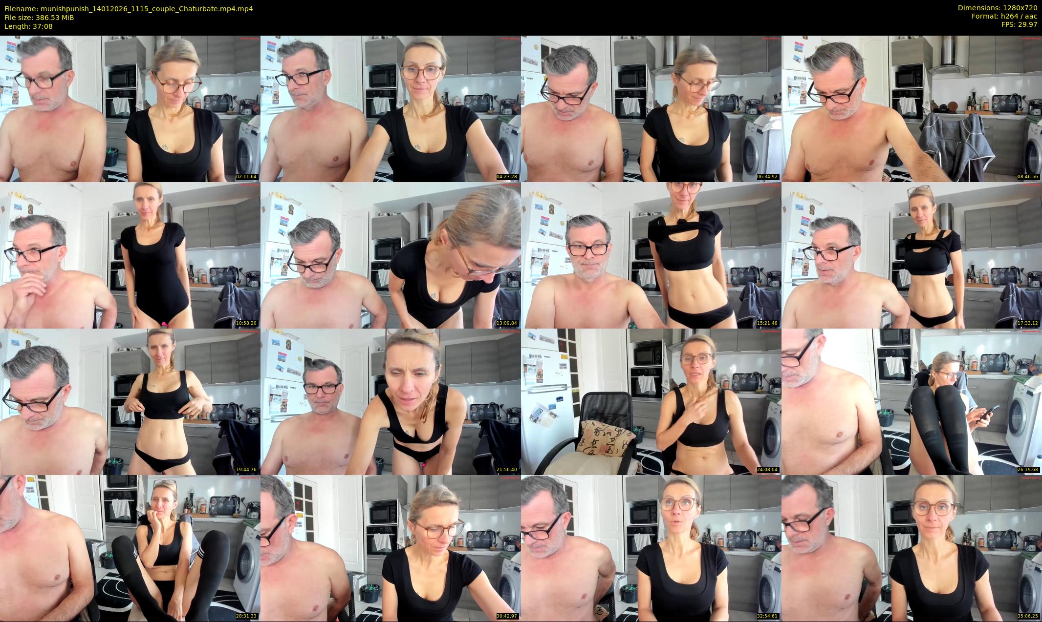 munishpunish — 38 minute Chaturbate couple cam show recording, 720p, Jan 14, 2026