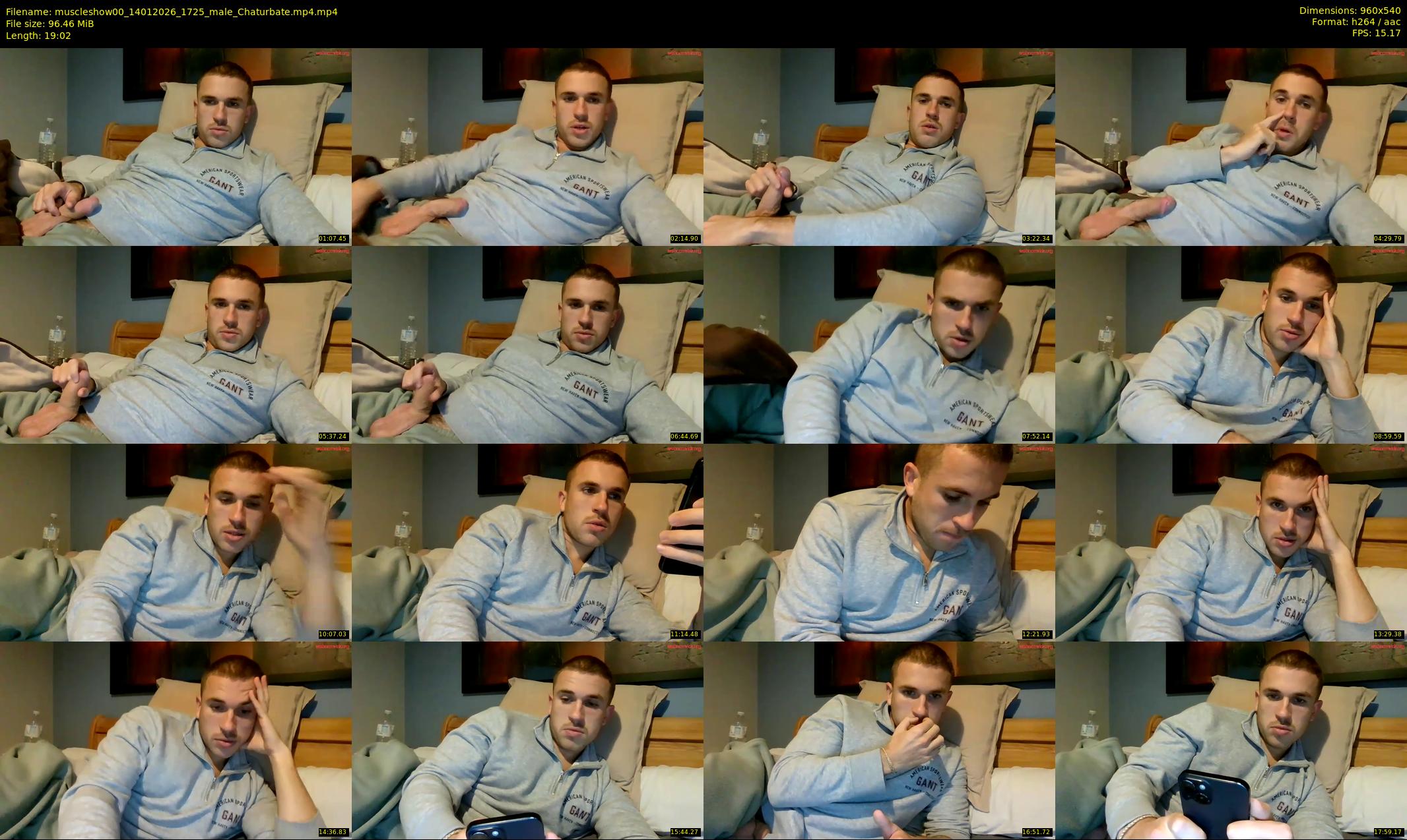 muscleshow00 — 20 minute Chaturbate male cam show recording, 480p, Jan 14, 2026