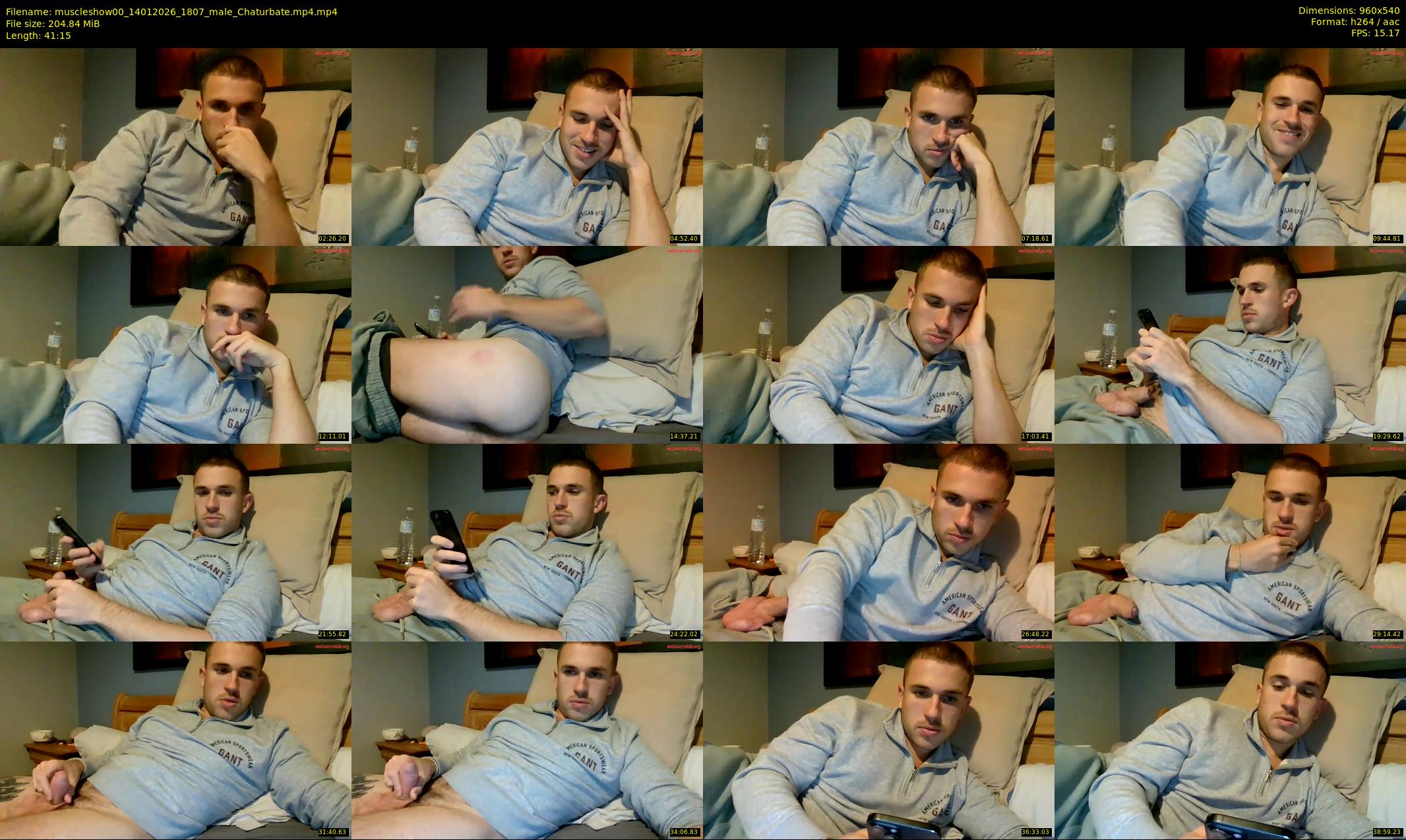 muscleshow00 — 42 minute Chaturbate male cam show recording, 480p, Jan 14, 2026