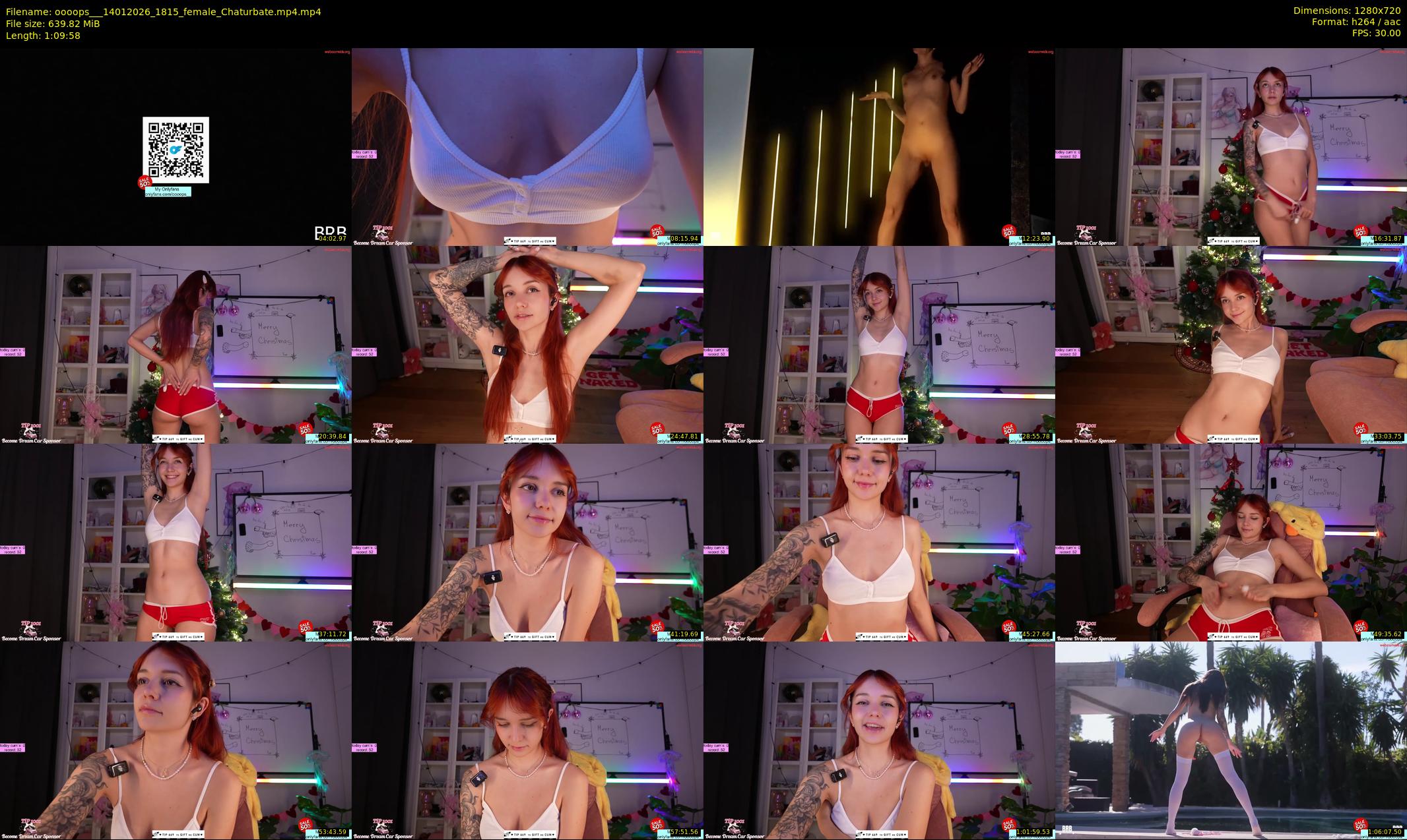oooops__ — 70 minute Chaturbate female cam show recording, 720p, Jan 14, 2026