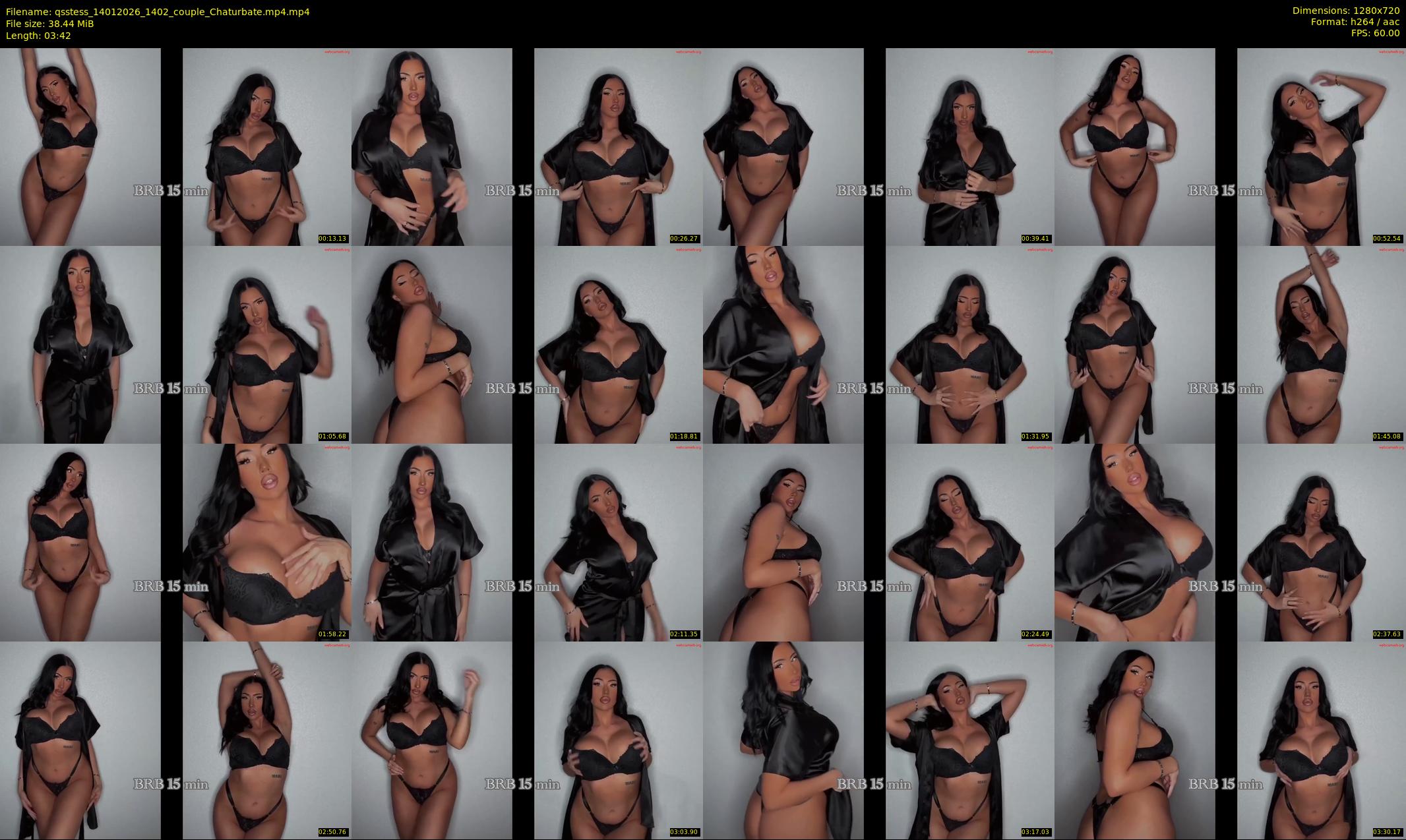 qsstess — 4 minute Chaturbate female cam show recording, 720p, Jan 14, 2026